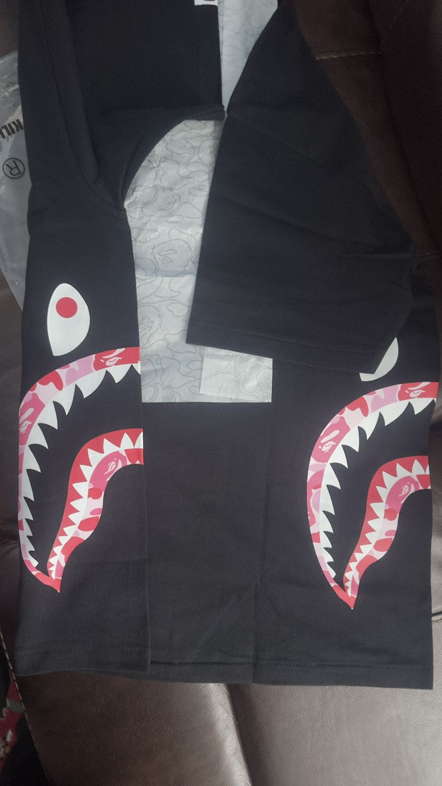 Bape ABC Camo Side Shark Tee Size US L / EU 52-54 / 3 - 4 Thumbnail