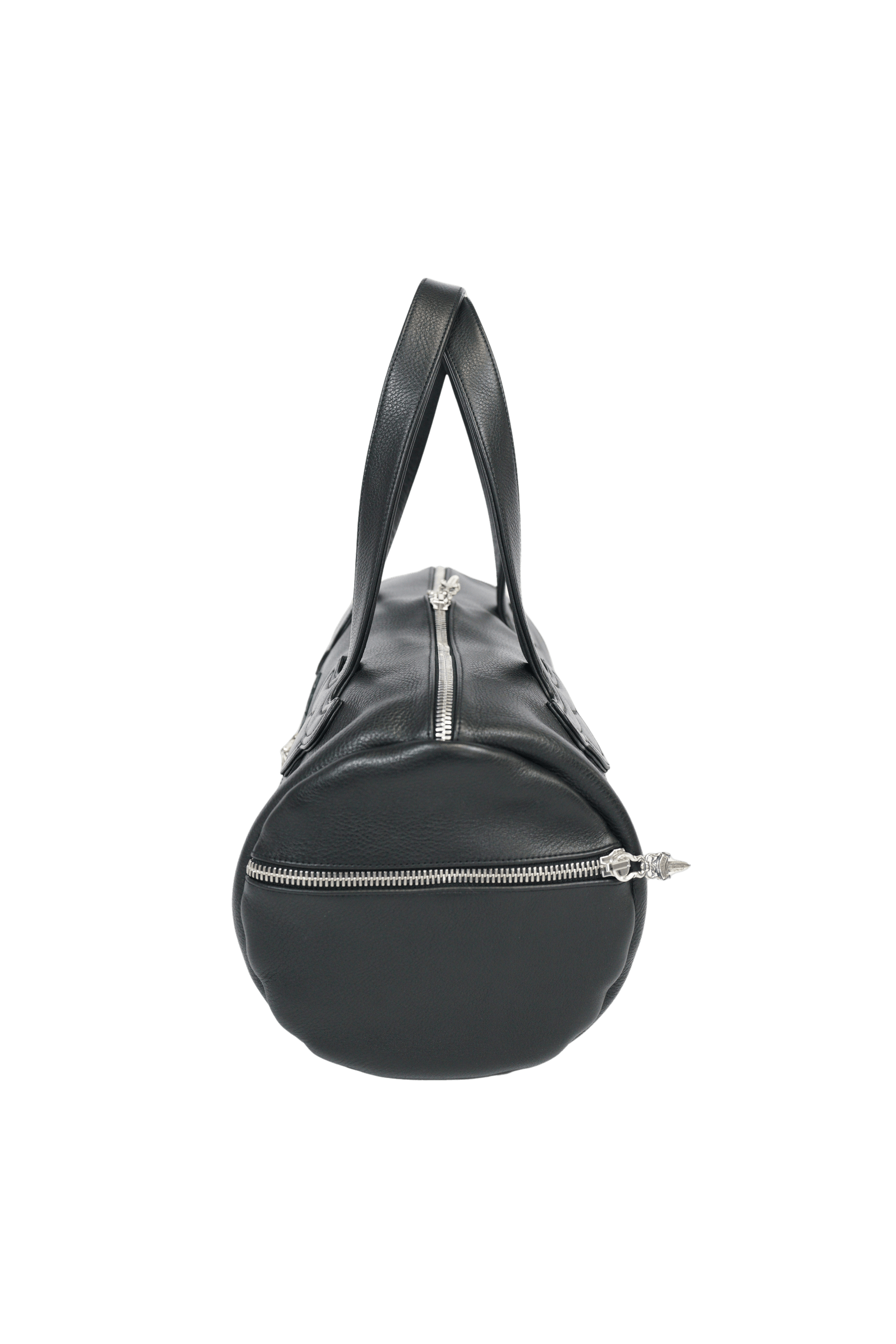 Chrome Hearts Chrome Hearts Duffle Tiny Boston Bag in Black Leather Size ONE SIZE - 3 Thumbnail