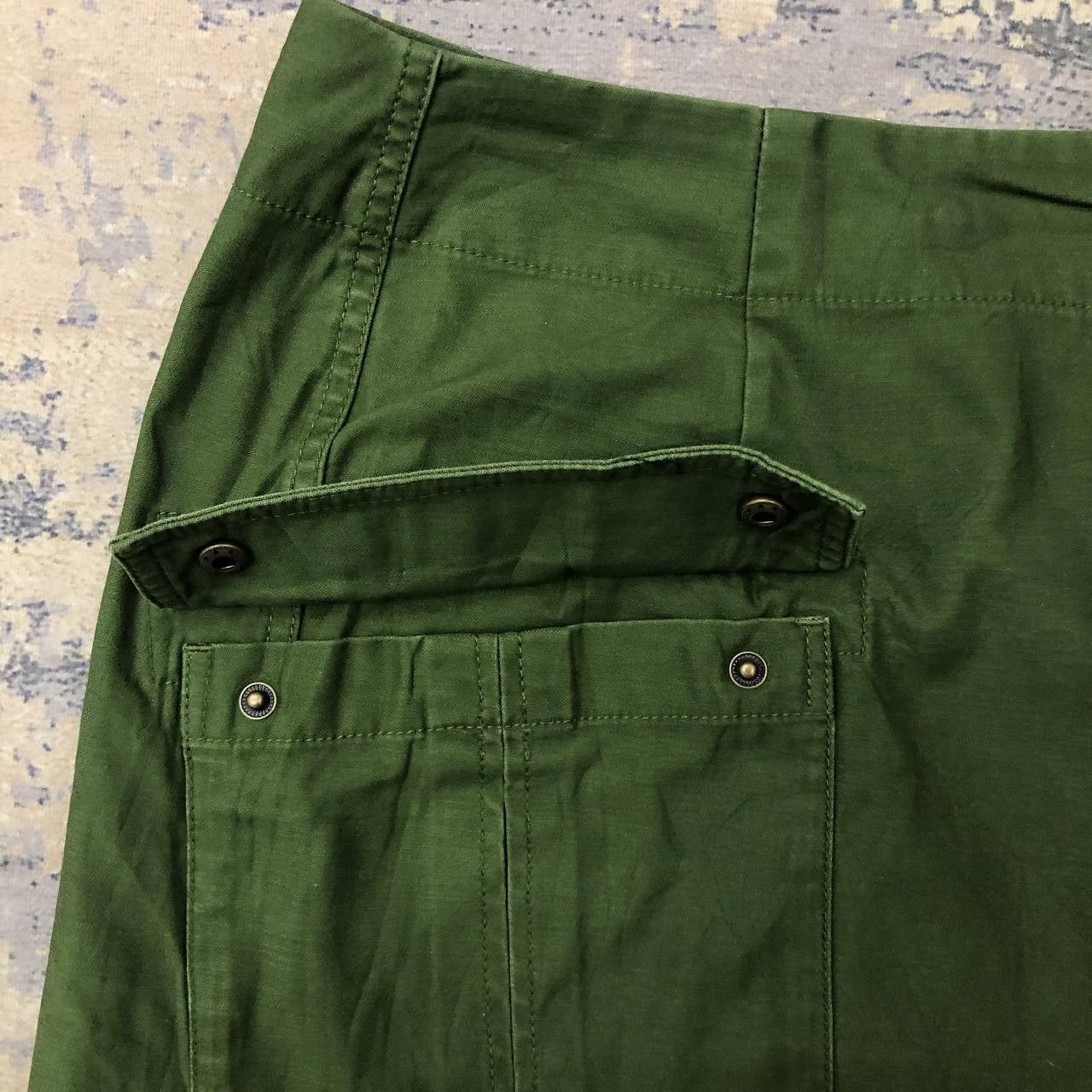 Japanese Brand × MOUSSY P826 AZUL x MOUSSY JAPAN ARMY STYLE SKIRT Size 27" / US 4 / IT 40 - 4 Thumbnail