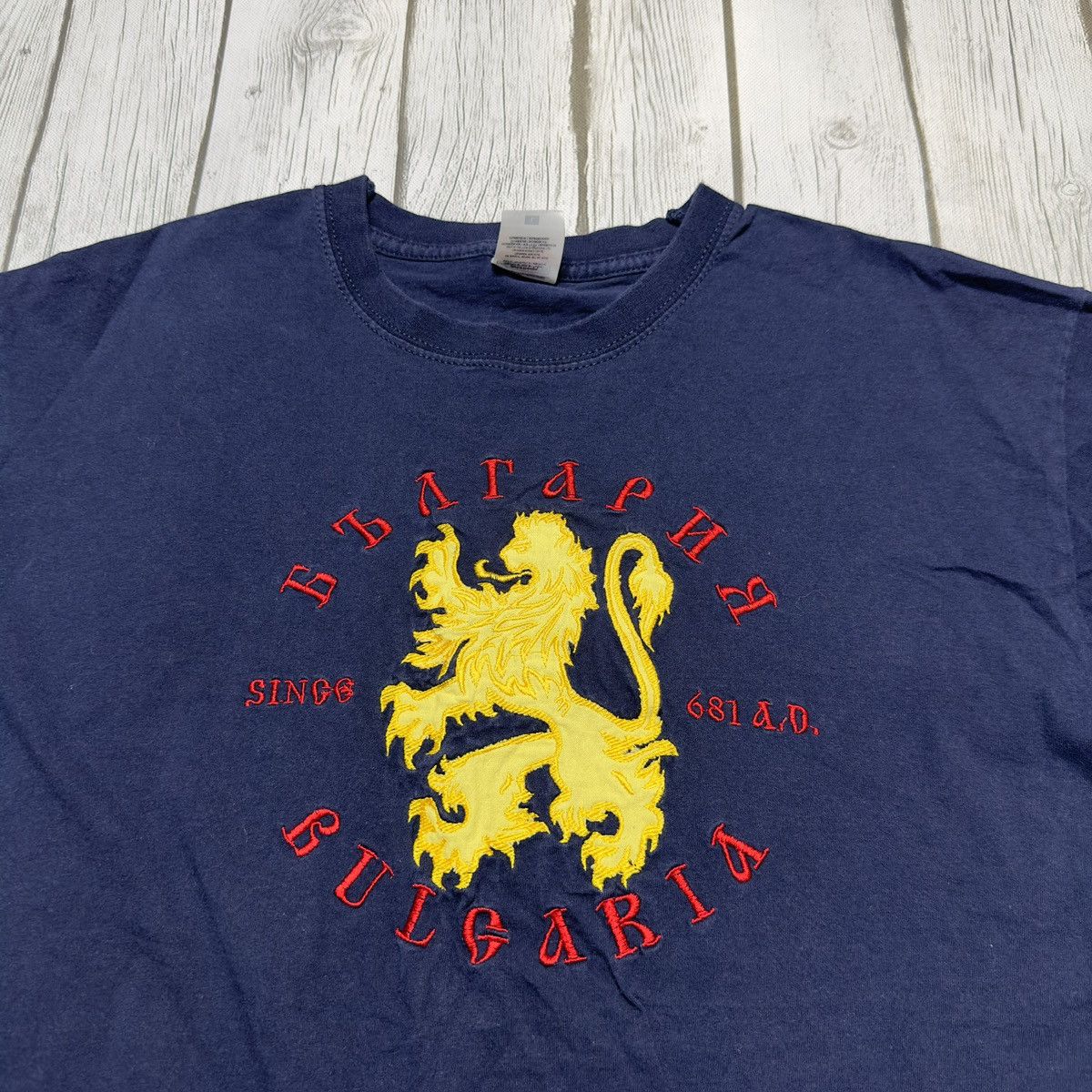 Fruit Of The Loom Bulgaria tee Size US L / EU 52-54 / 3 - 3 Thumbnail