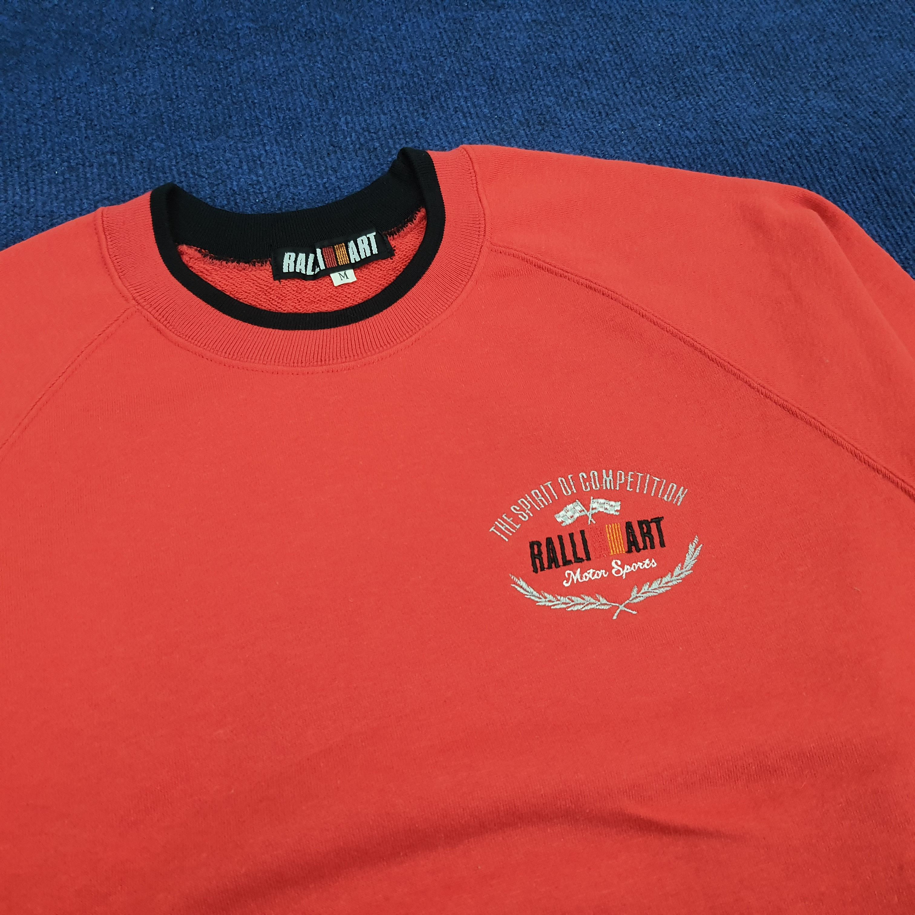 Japanese Brand × Vintage Vintage RalliArt Mitsubichi The Racing Elements Sweatshirt Size US S / EU 44-46 / 1 - 4 Thumbnail