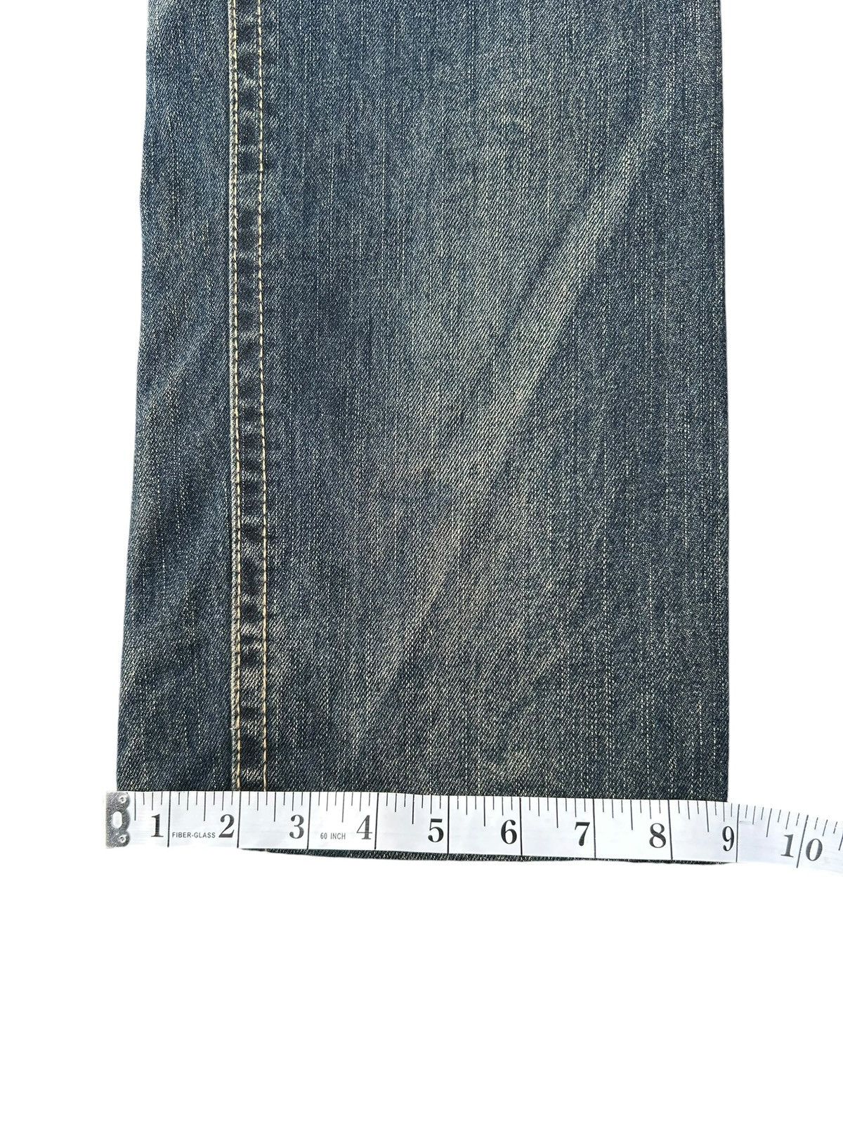 Kapital YOSHITOMO NARA LOLITA Exotic Vintage Rusty Faded Denim Jeans Size US 34 / EU 50 - 20 Thumbnail