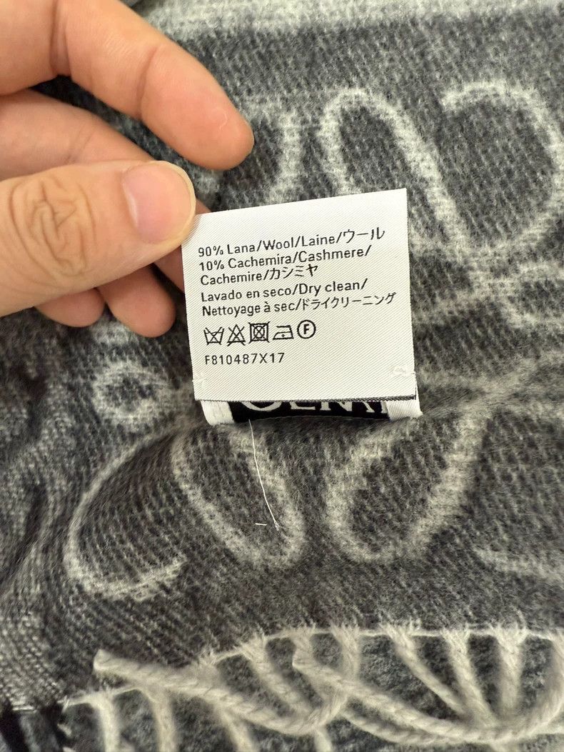 Loewe LOEWE Grey scarf Size ONE SIZE - 6 Thumbnail