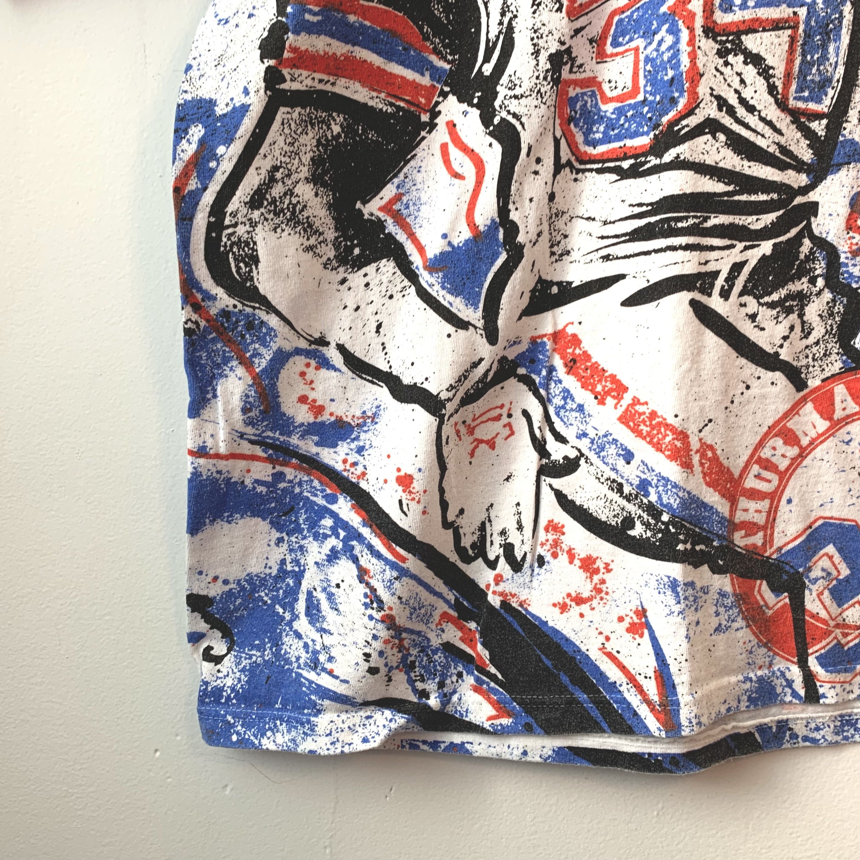 Other rare 90s Buffalo Bills t-shirt, all-over printed Size US L / EU 52-54 / 3 - 6 Thumbnail