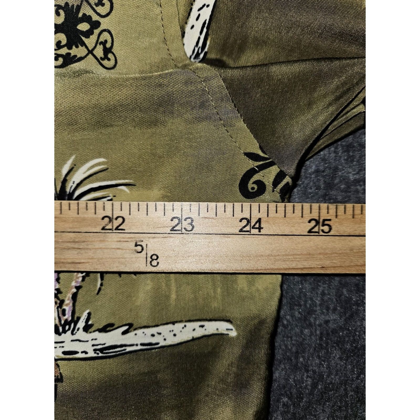 Vintage Box Office Island Shirt Mens Large Green Purple Hawaiian Surf Car Aloha Print Size US L / EU 52-54 / 3 - 4 Thumbnail