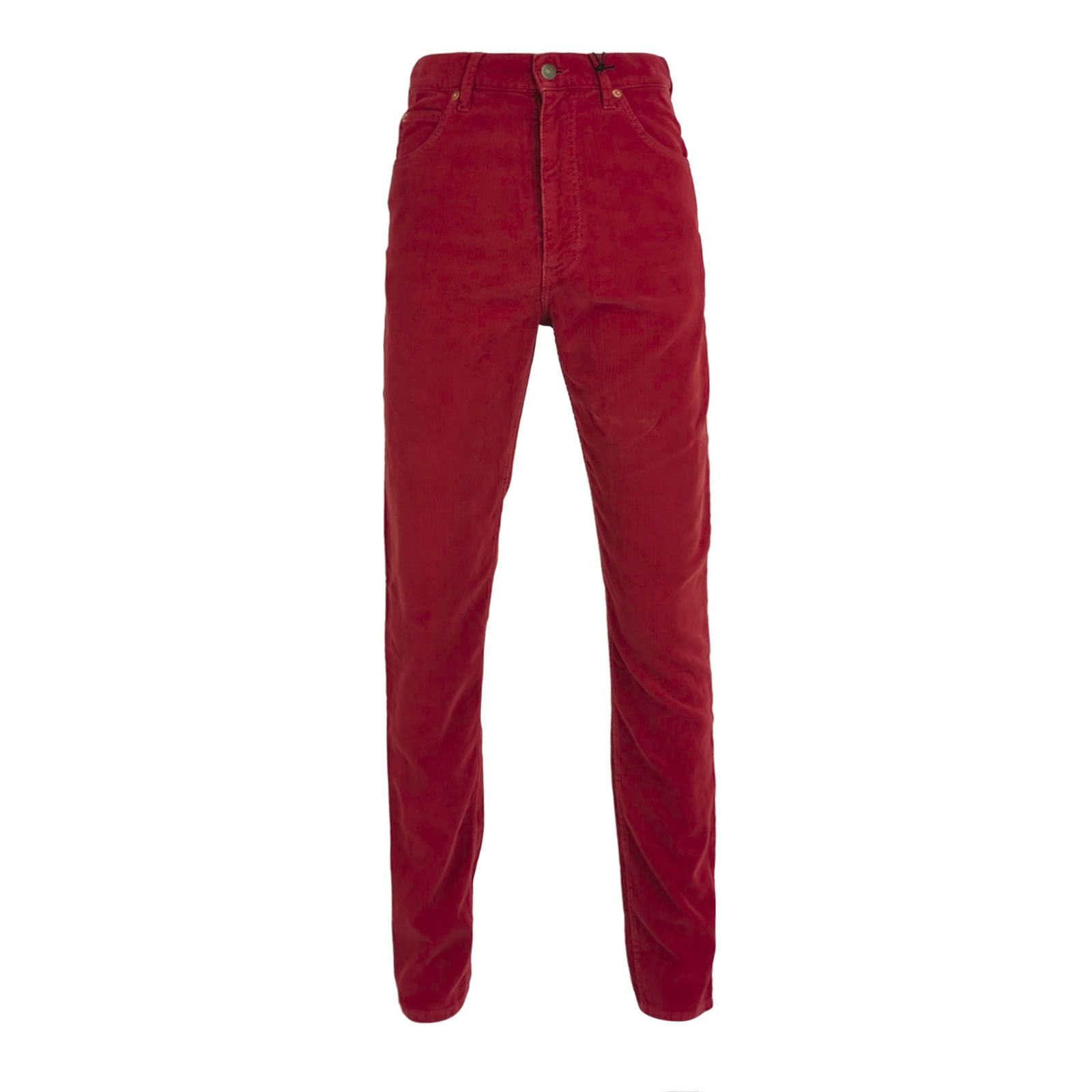 Gucci Gucci Men's Logo Cotton Red Pants 29 Size US 29 - 1 Thumbnail