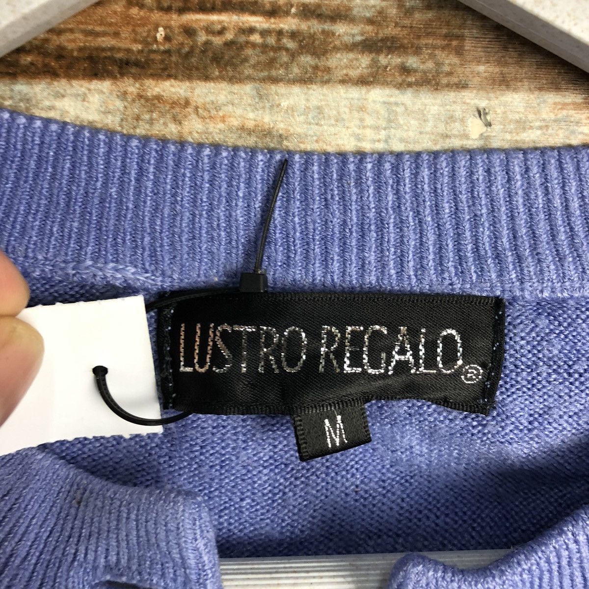 Homespun Knitwear × Japanese Brand Lustaro Regaro Purple Knitwear #A2218 Size M / US 6-8 / IT 42-44 - 12 Thumbnail