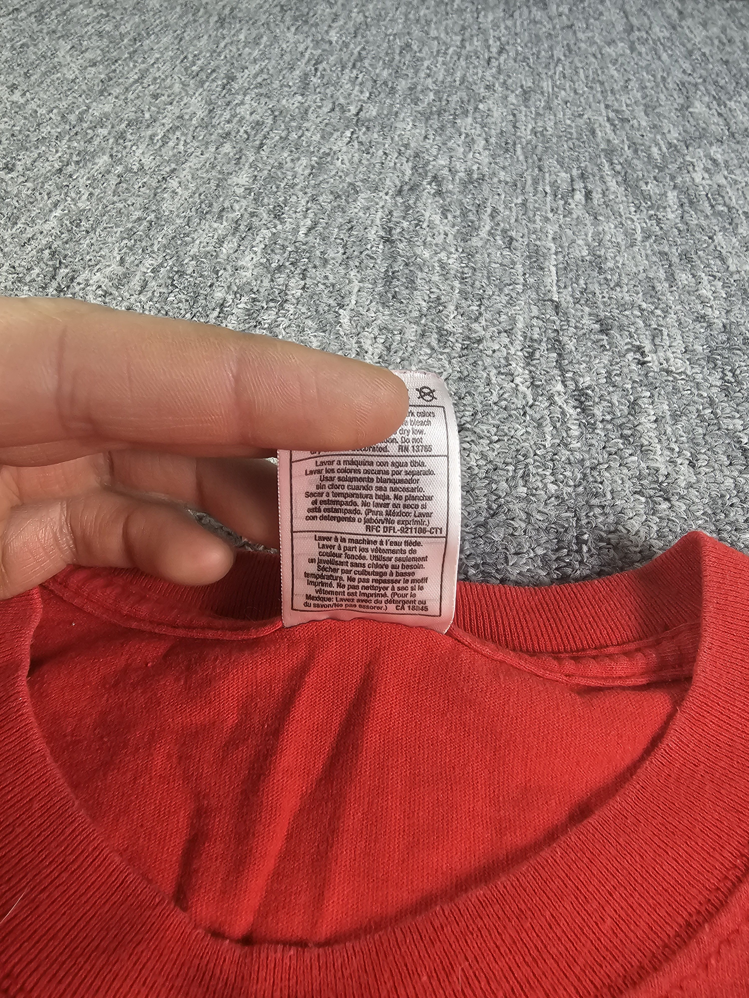 Fruit Of The Loom Vintage Che Guevara T-Shirt Men XL Red 90s Fruit Of The Loom Size US XL / EU 56 / 4 - 7 Thumbnail