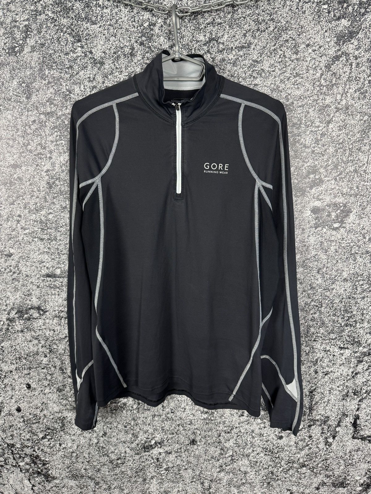 GOREWEAR Men’s Gore Running Wear 1/4 Zip Pullover Run Bike Size L Size US L / EU 52-54 / 3 - 1 Thumbnail
