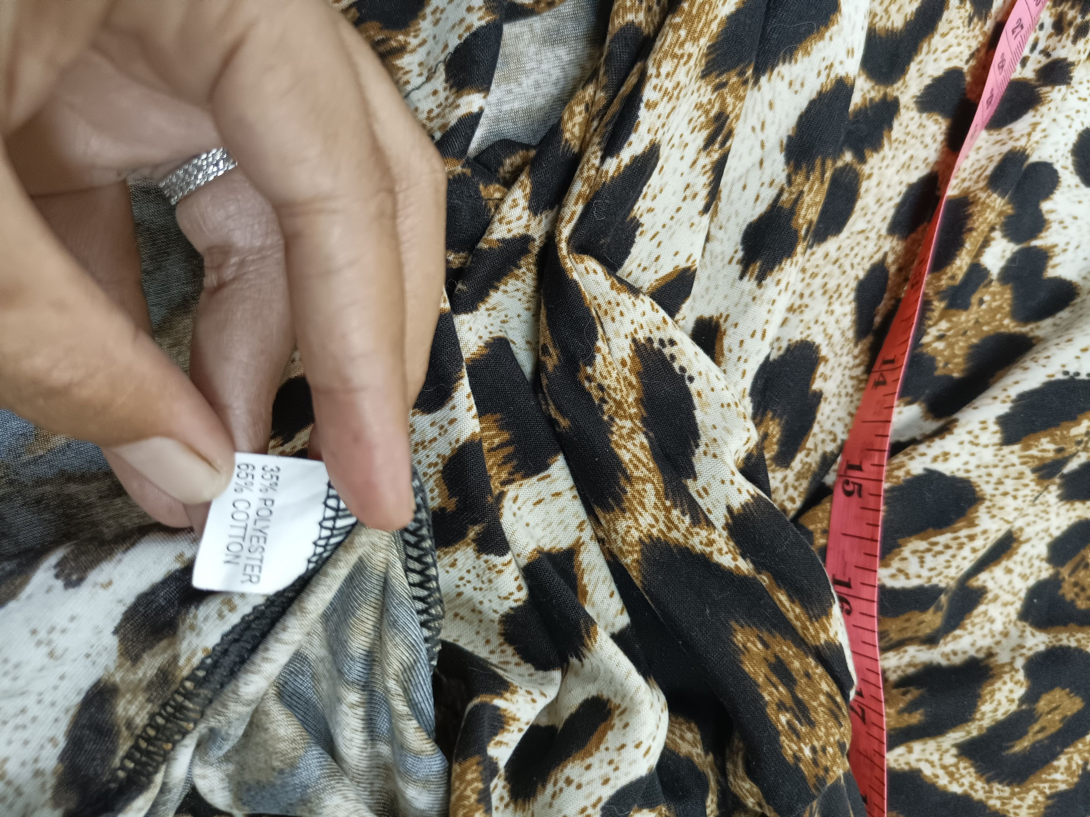 If Six Was Nine × Japanese Brand × Le Grande Bleu (L.G.B.) Women's Long Sleeves Leopard Animal Print Size XL / US 12-14 / IT 48-50 - 5 Thumbnail