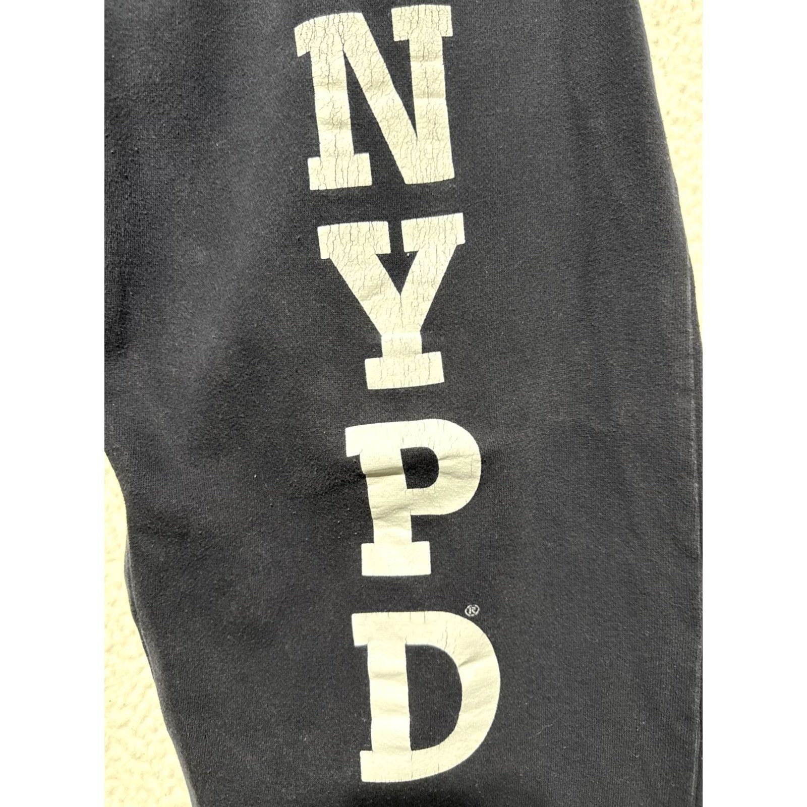 Vintage VINTAGE NYPD Sweatpants XL Men Wide-Leg 90s Blue Official NYPD Size US 34 / EU 50 - 5 Thumbnail