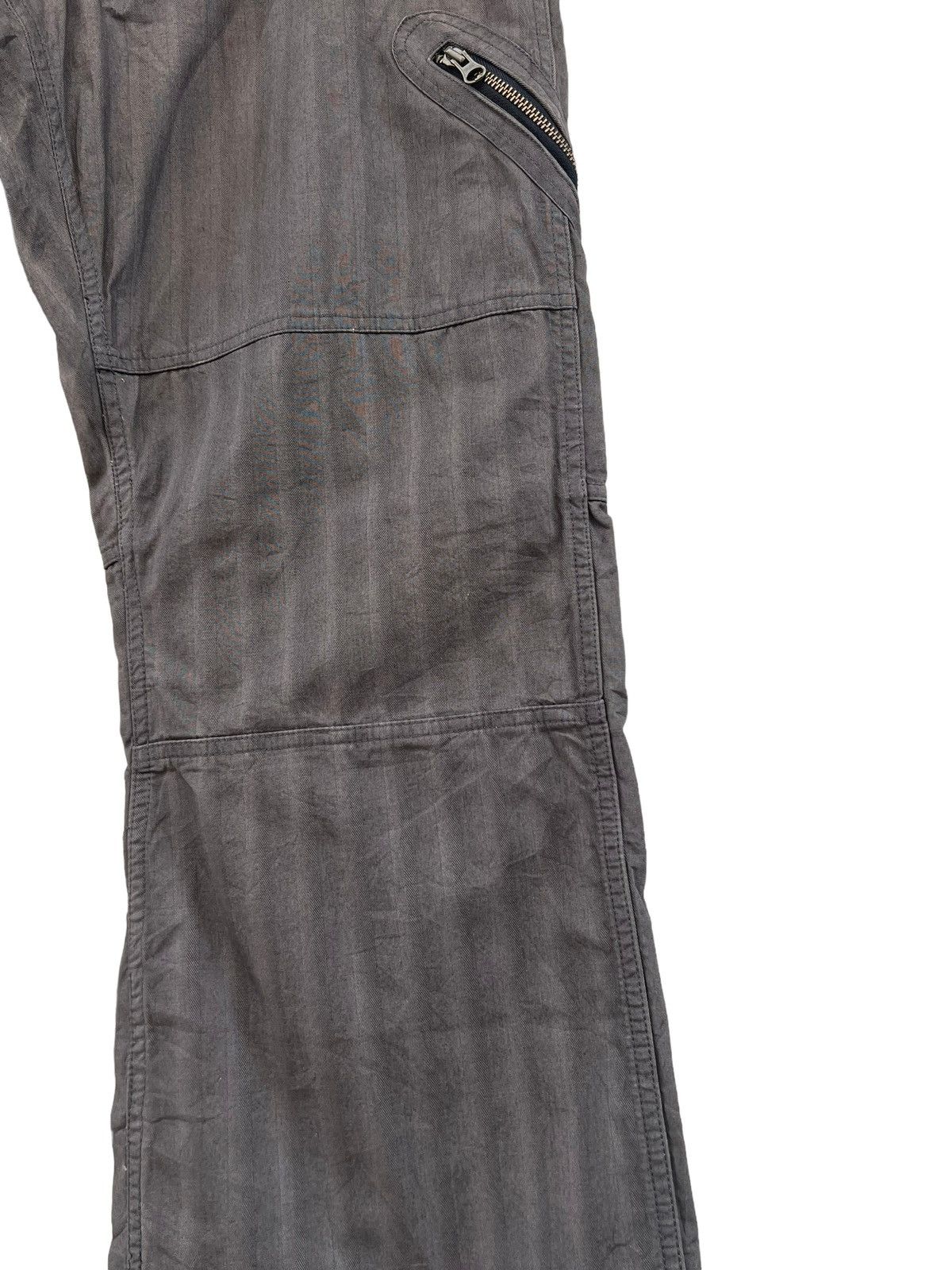 PPFM Vintage PPFM Loose Wide Leg HBT Striped Trouser Pant Size US 32 / EU 48 - 11 Thumbnail