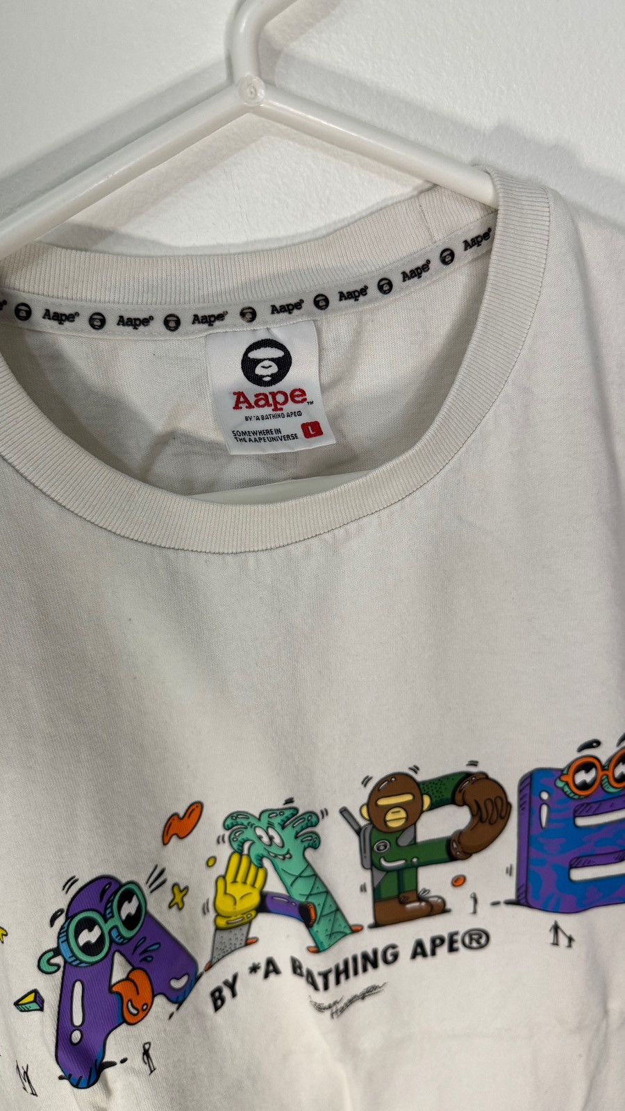 Aape Aape by bathing ape Bape shirt Size US L / EU 52-54 / 3 - 4 Thumbnail