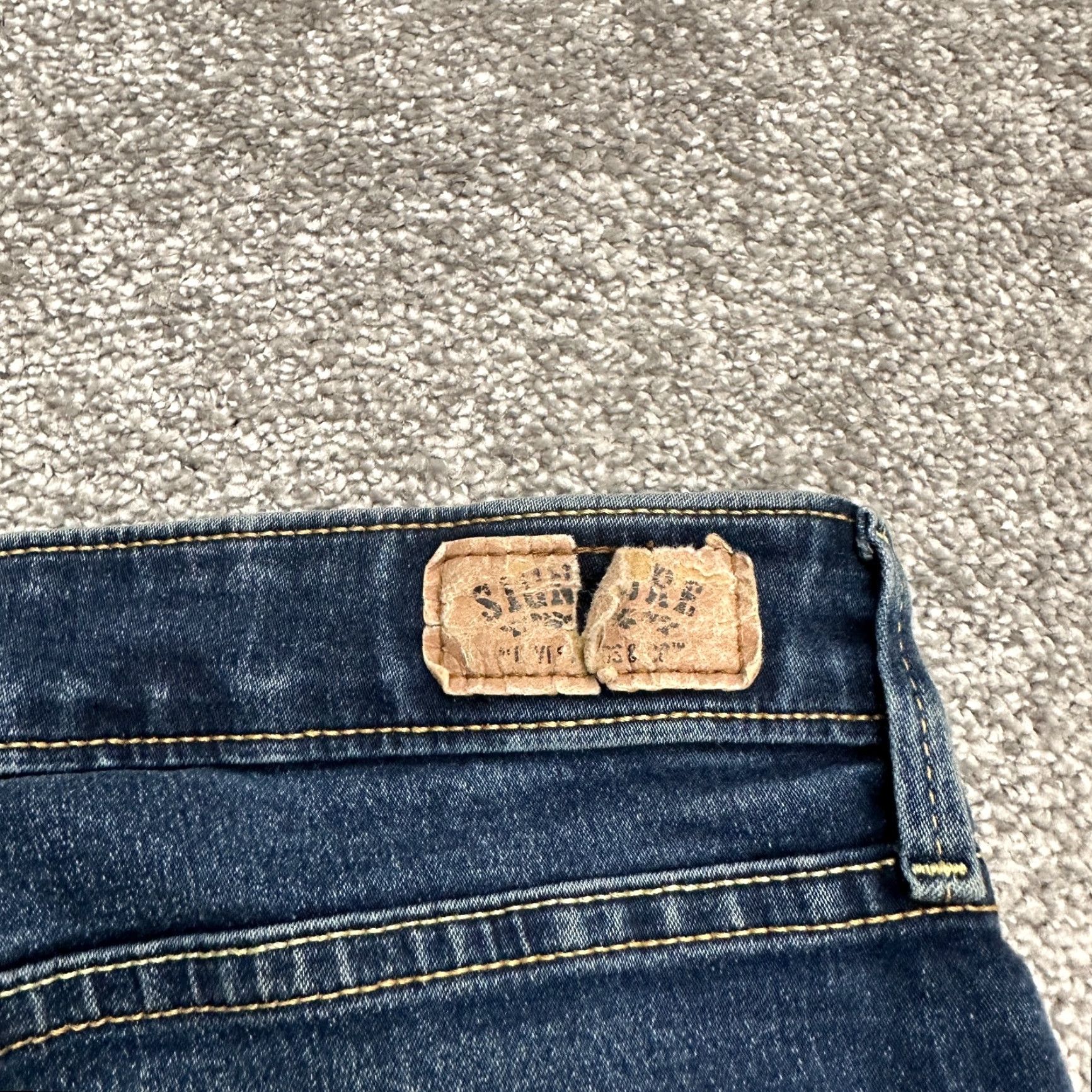 Levi's Levi's Signature Modern Skinny Denim Jeans Womens 4S W27 Blue Mid Rise 28x26.5 Size 27" / US 4 / IT 40 - 5 Thumbnail
