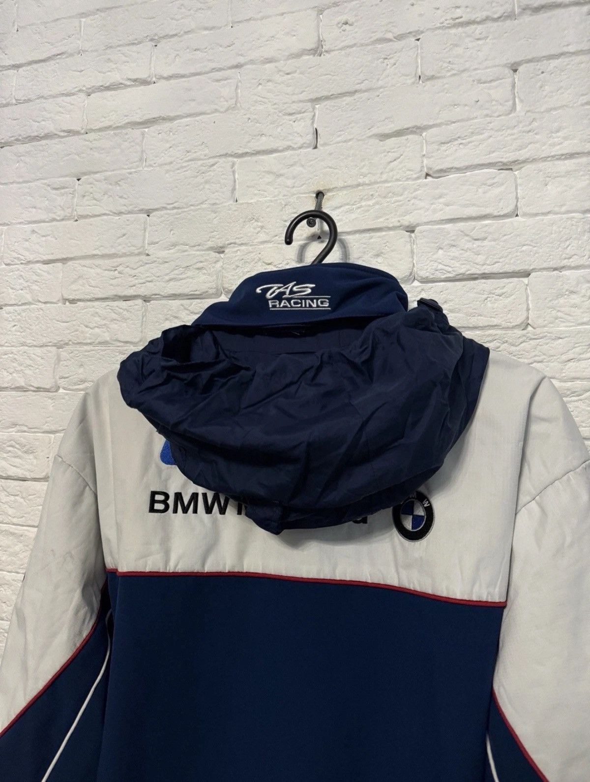 BMW BMW Motorroad Official Racing Shell Hooded Jacket Full Zip Size US XL / EU 56 / 4 - 20 Thumbnail
