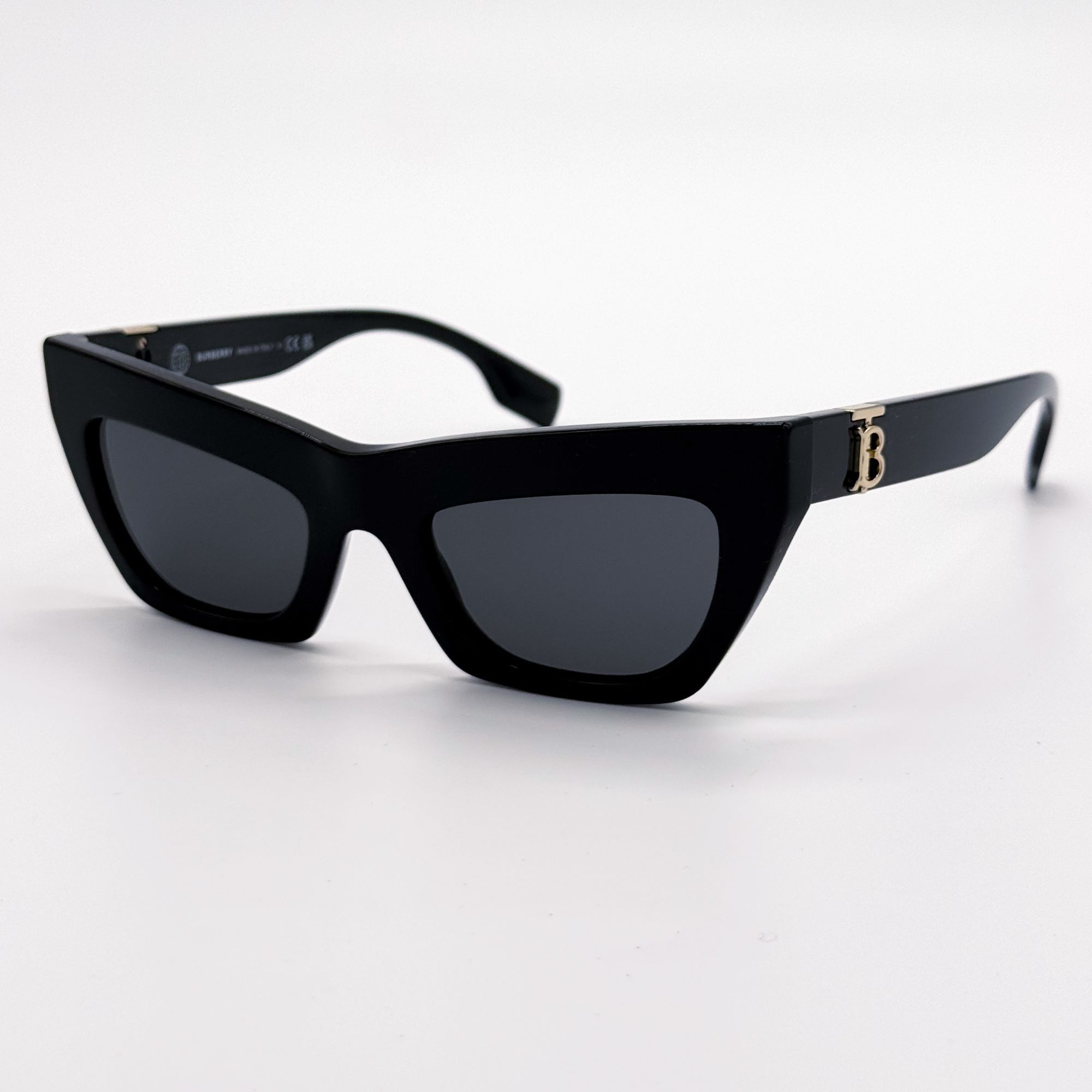 Burberry NEW BURBERRY SUNGLASSES BLACK WOMEN BE4405 3001/87 BURBERRY Size ONE SIZE - 3 Thumbnail