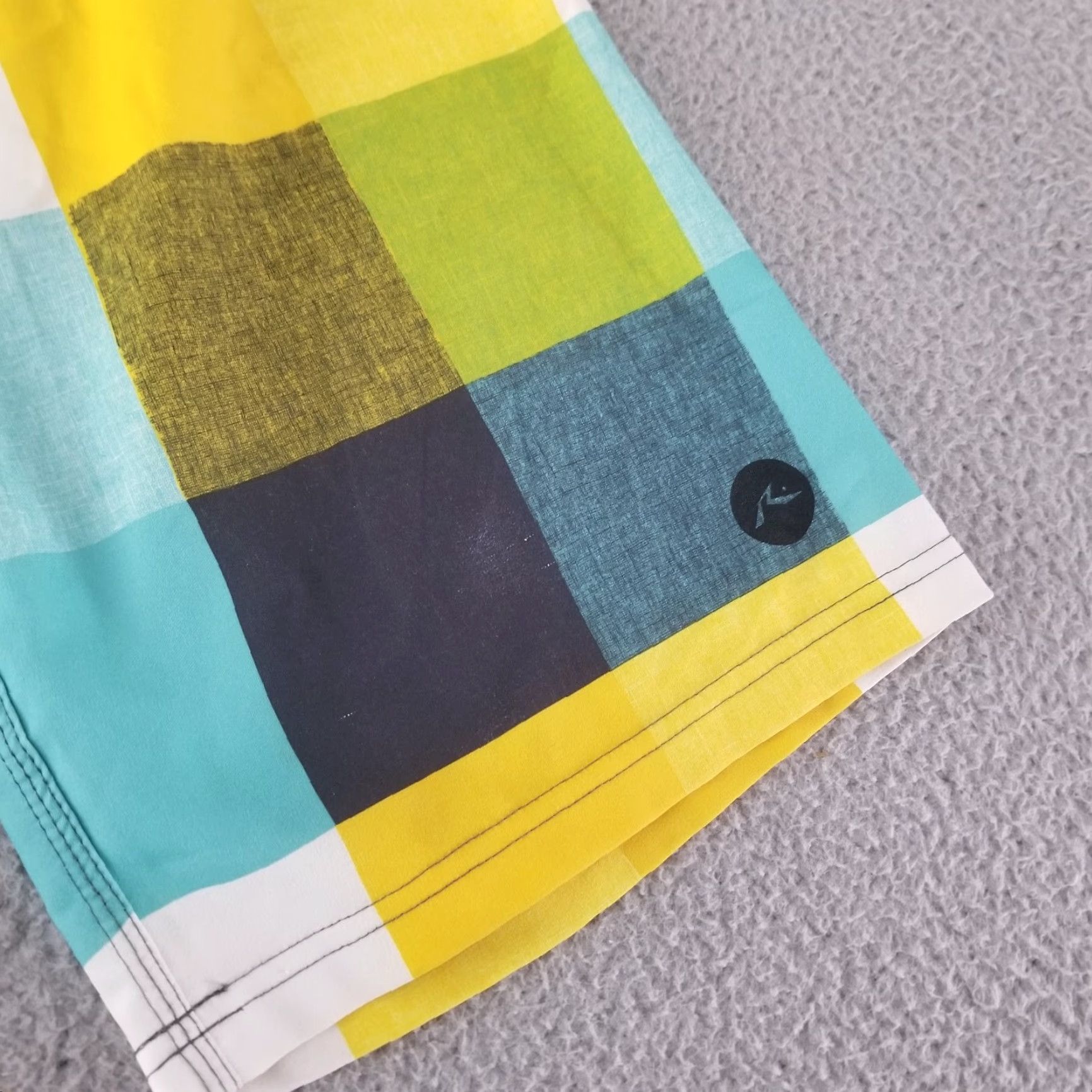 Rusty Rusty Mens Board Shorts 28 Yellow Swim Trunks Surf Bathing Suit Pool Surf Size US 28 / EU 44 - 2 Thumbnail