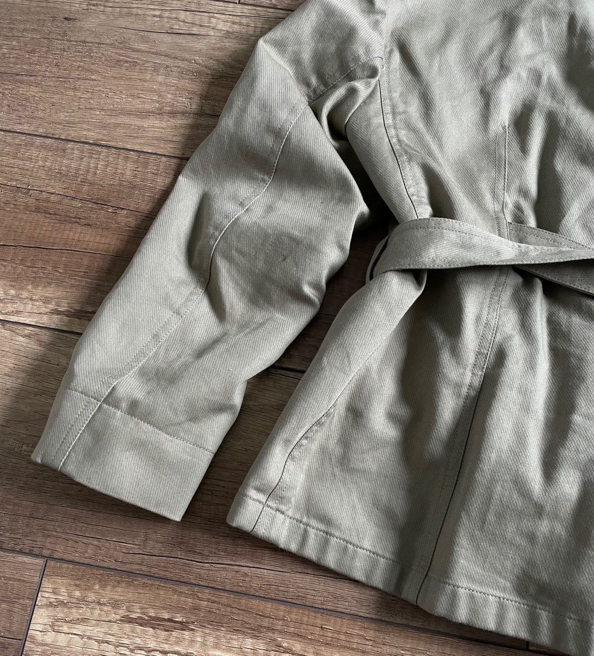 Belstaff Belstaff Women's Olive Asymmetric Biker Cotton Jacket Size S / US 4 / IT 40 - 5 Thumbnail