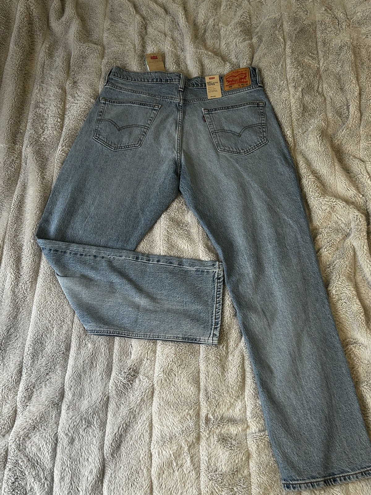Levi's Levi’s 541 Athletic Taper Denim Jeans 34x32 Size US 34 / EU 50 - 3 Thumbnail