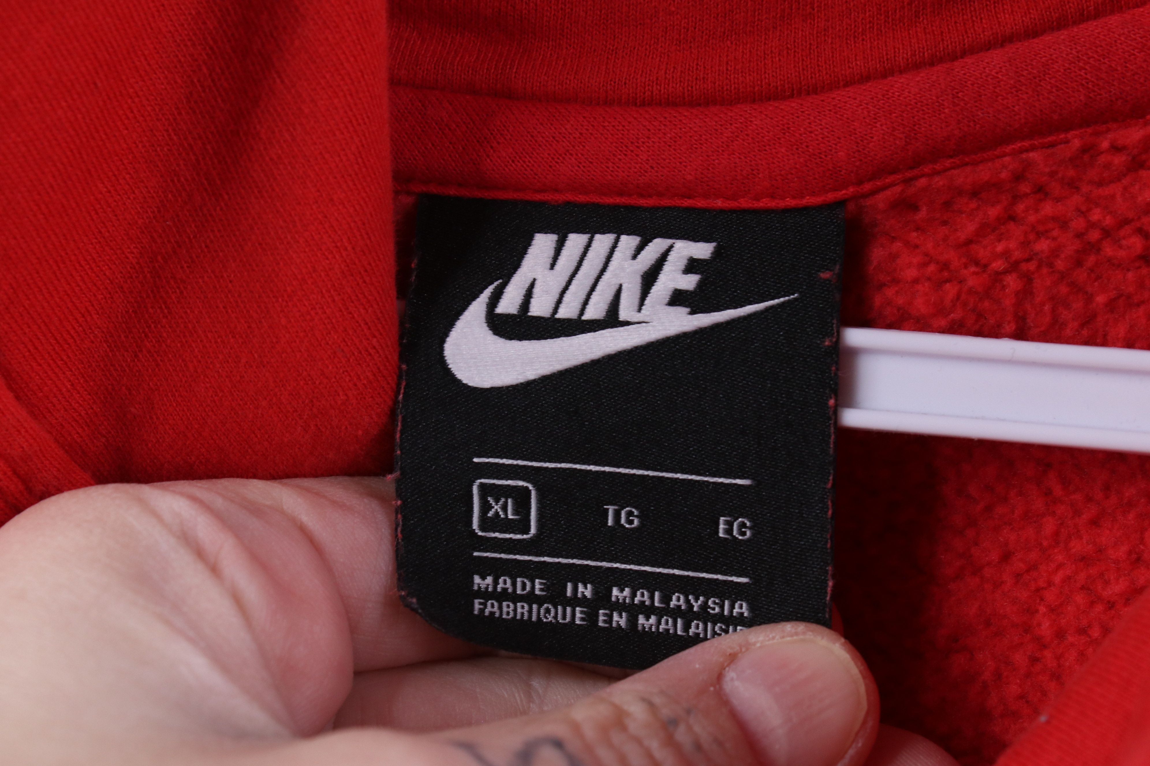 Nike Y2K Nike Center Swoosh Ohio State University Hoodie Red Size US XL / EU 56 / 4 - 7 Thumbnail