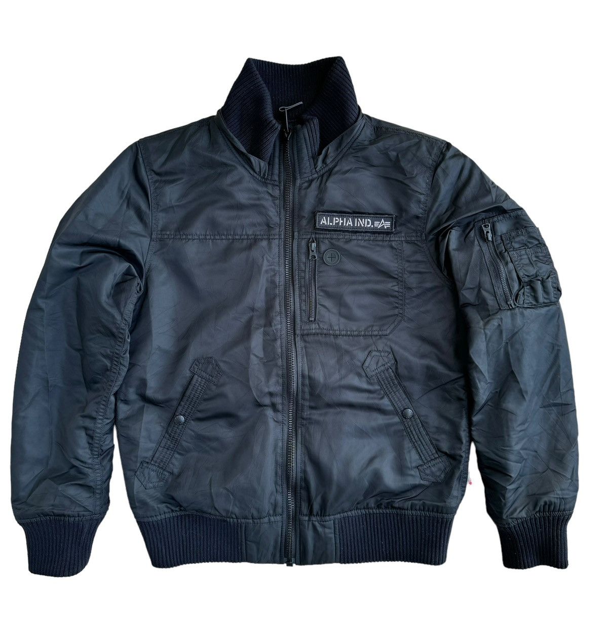 Alpha Industries × Vintage Vintage Bomber Jacket Alpa Industries Size US L / EU 52-54 / 3 - 5 Thumbnail