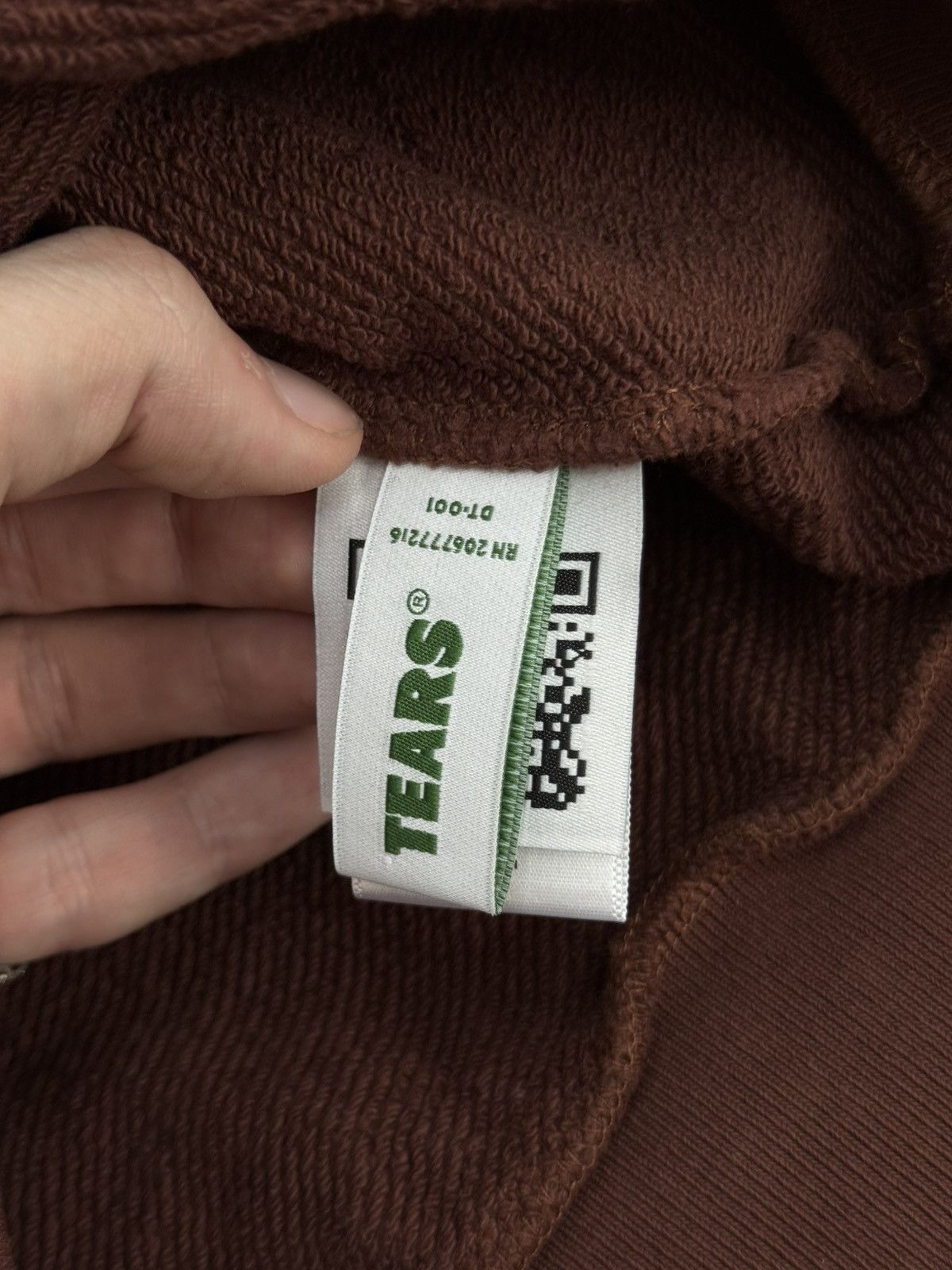 DENIM TEARS Denim Tears 2025 Brown Cotton Wreath Hoodie XS (NEW) Size US XS / EU 42 / 0 - 6 Thumbnail