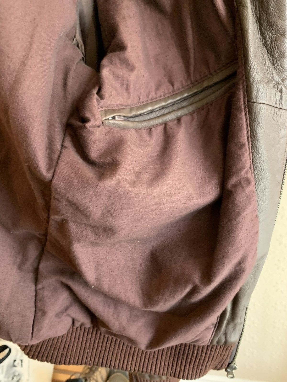 Other Bleu Leathers bomber jacket Size US L / EU 52-54 / 3 - 4 Thumbnail