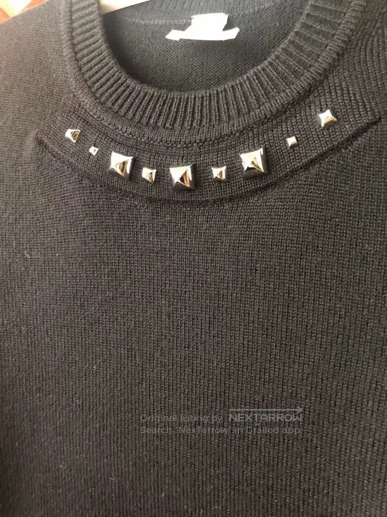 Hermes Hermes Ladies' top 001 black short-sleeve knit sweater, ca Size XS / US 0-2 / IT 36-38 - 7 Thumbnail