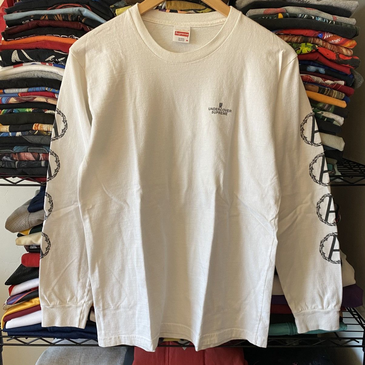 Supreme Undercover Anarchy Long Sleeve T-Shirt White 2016
