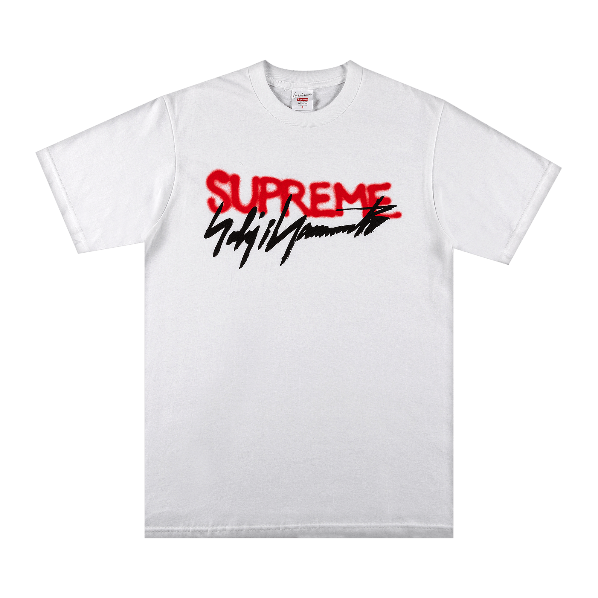 Supreme Supreme x Yohji Yamamoto Logo Tee White | Grailed