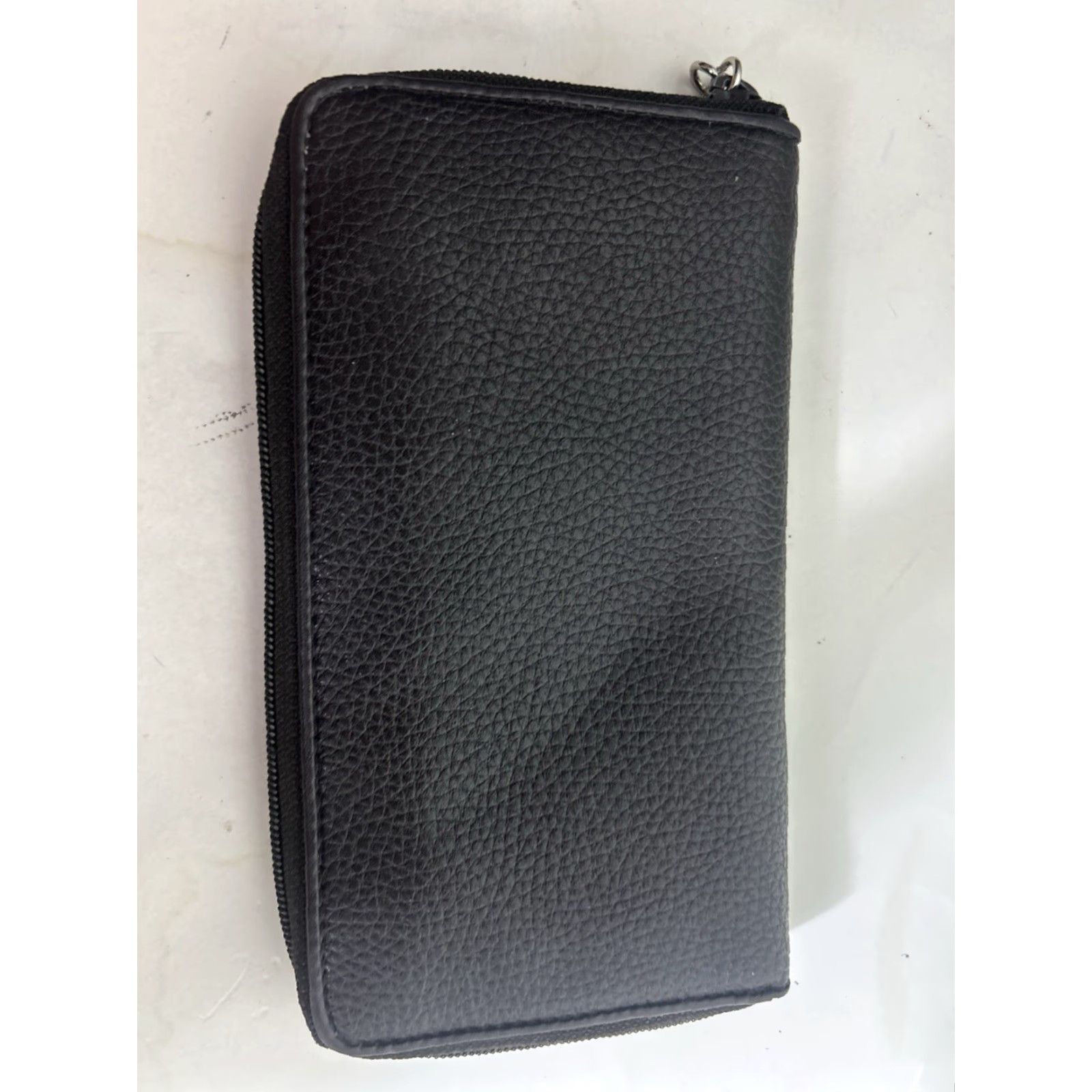 Guess GUESS Wallet Women Long Zip-Around Pebbled Texture Brown 7x4 Credit Card Folding Logo Zipper Bag Accessory Card Holder Size ONE SIZE - 5 Thumbnail