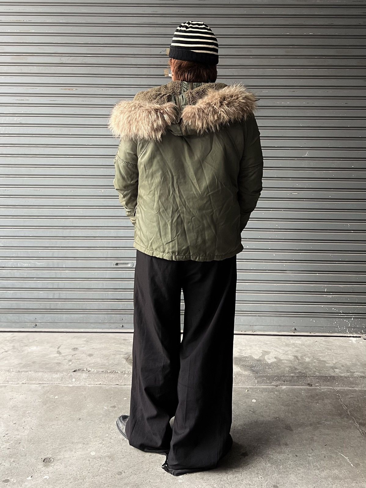 GOA 2000s GOA - Apocalypse Style Fur Hoodie Bomber Jacket Size US S / EU 44-46 / 1 - 6 Thumbnail