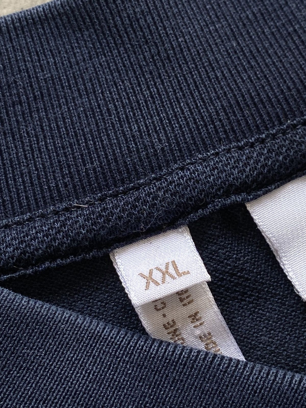 Brioni Brioni Dark Navy Soft Cotton Polo Made in Italy Size US XXL / EU 58 / 5 - 4 Thumbnail