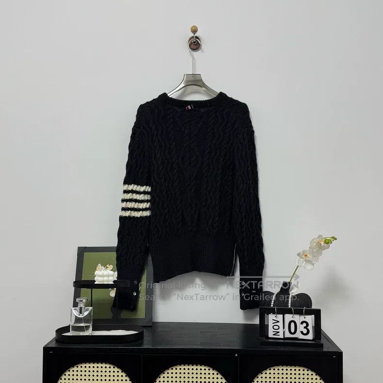Thom Browne Thom Browne Wool Sweater Size US XL / EU 56 / 4 - 4 Thumbnail