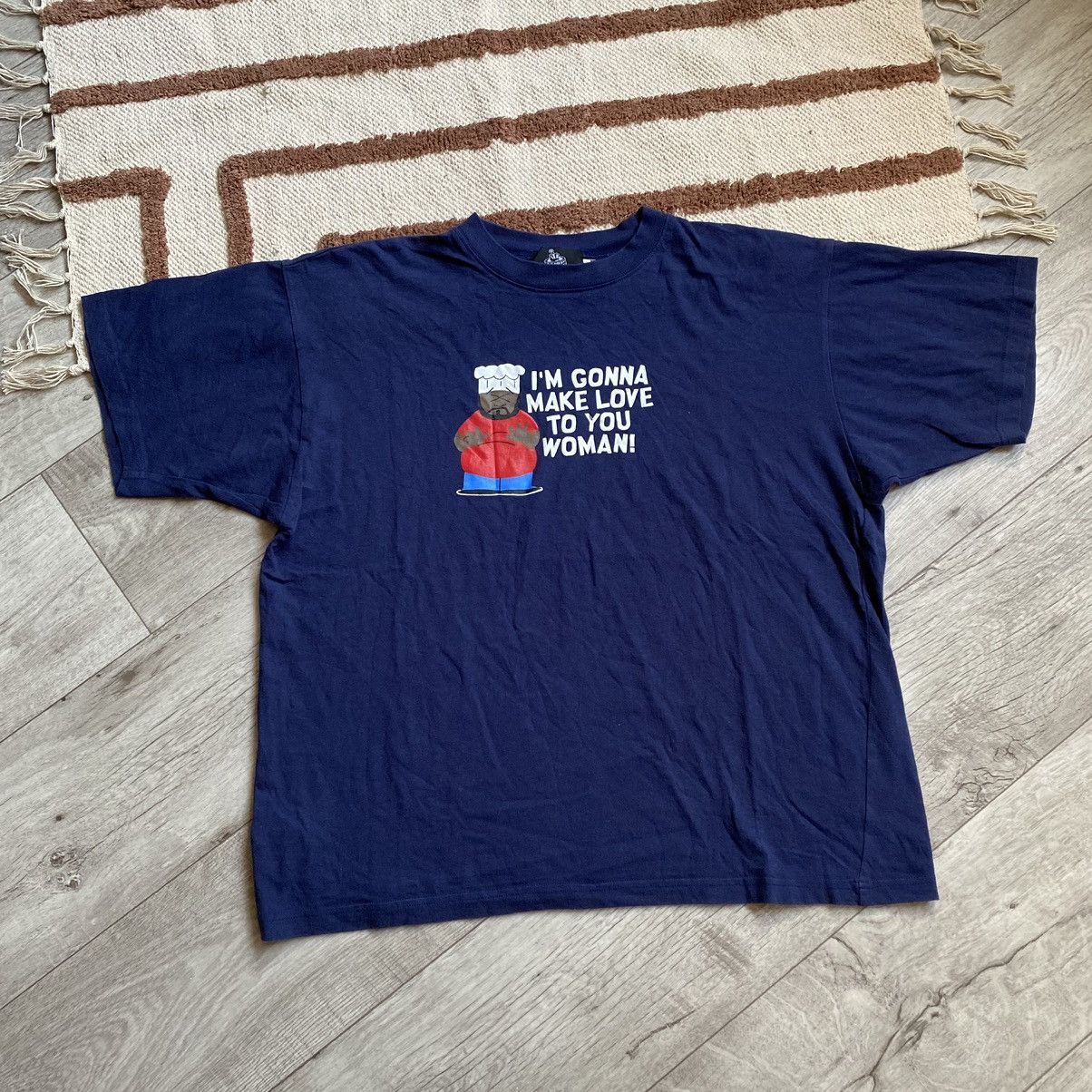 Cartoon Network VINTAGE SOUTH PARK “I’M GONNA MAKE LOVE TO YOU WOMAN” TSHIRT Size US L / EU 52-54 / 3 - 1 Thumbnail