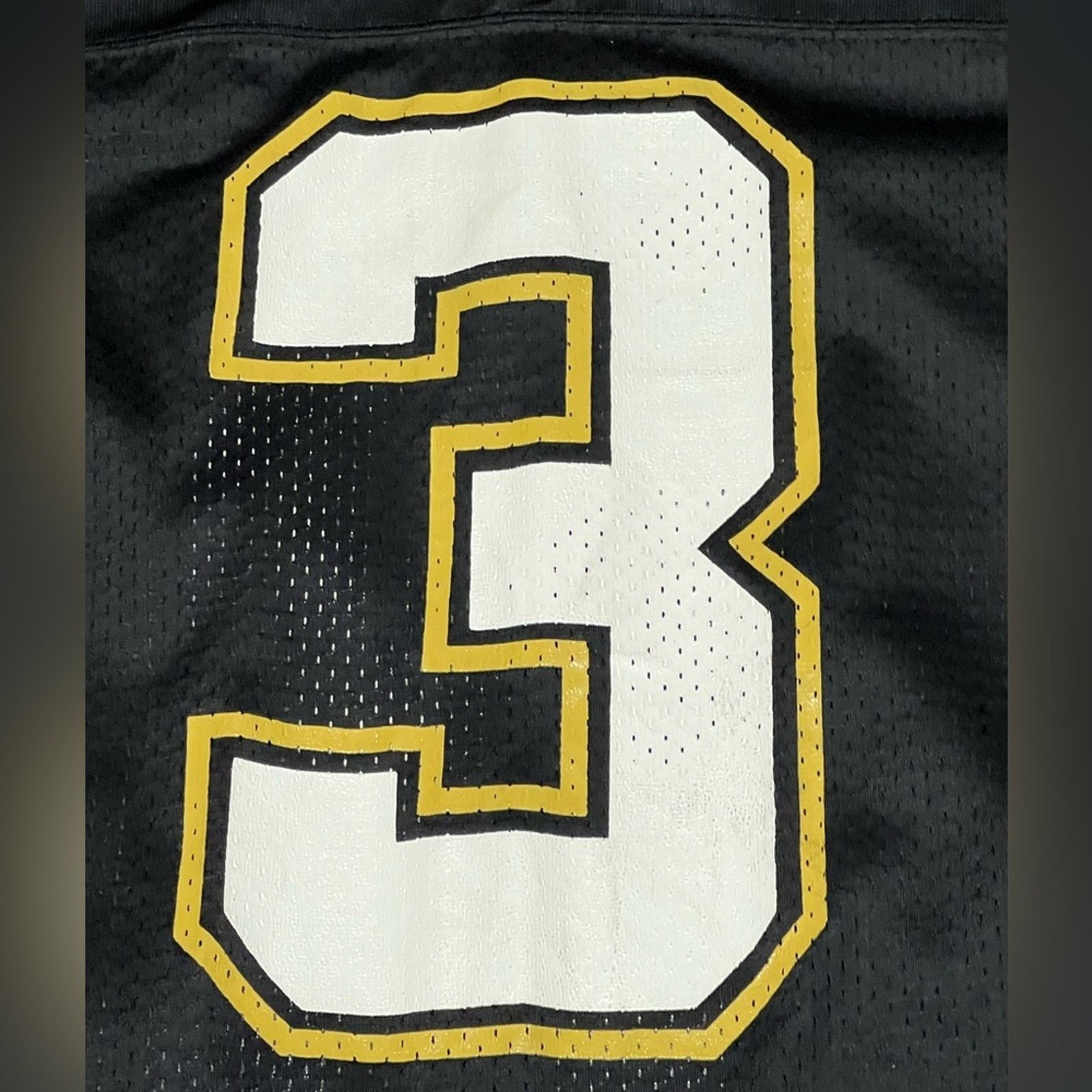 MacGregor 1989-90 Hebert Saints Game Worn? MacGregor Sand Knit Jersey Size US XL / EU 56 / 4 - 5 Thumbnail