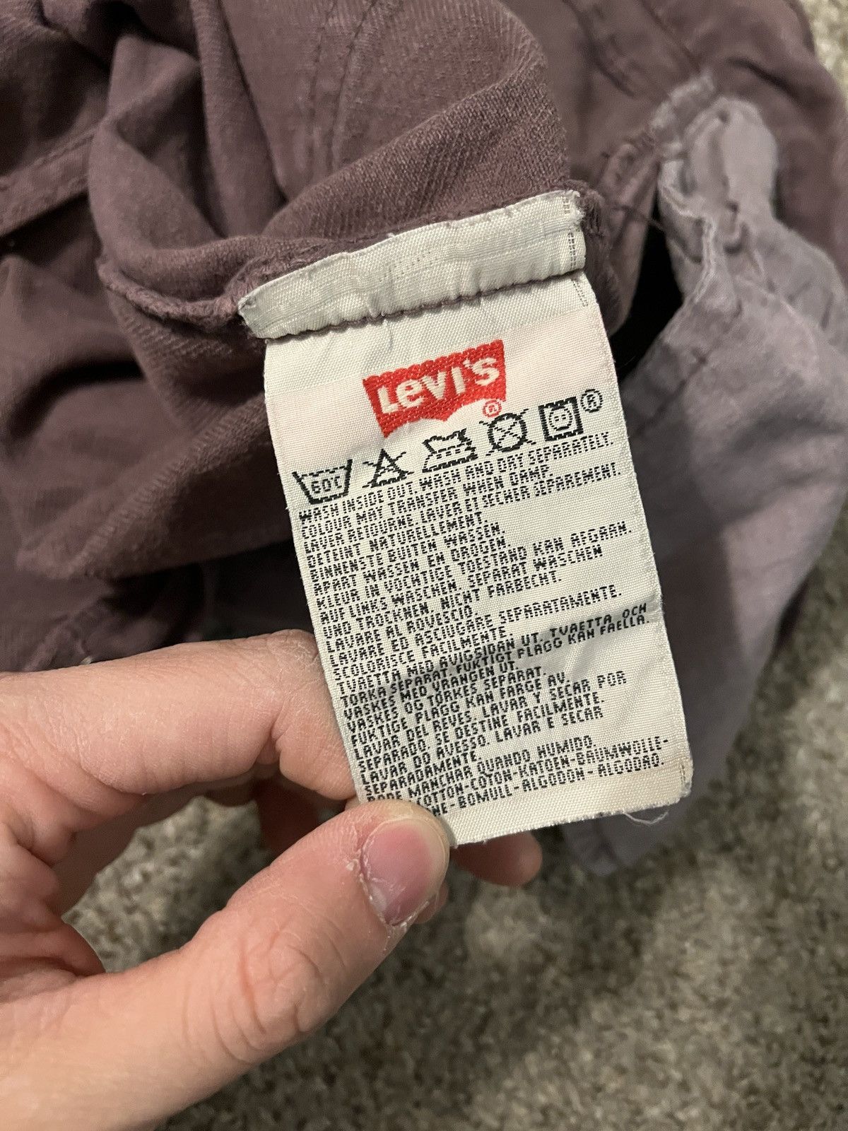Levi's Vintage Clothing Vintage 90s Levi Jeans Flared bottom Size US 31 - 5 Thumbnail