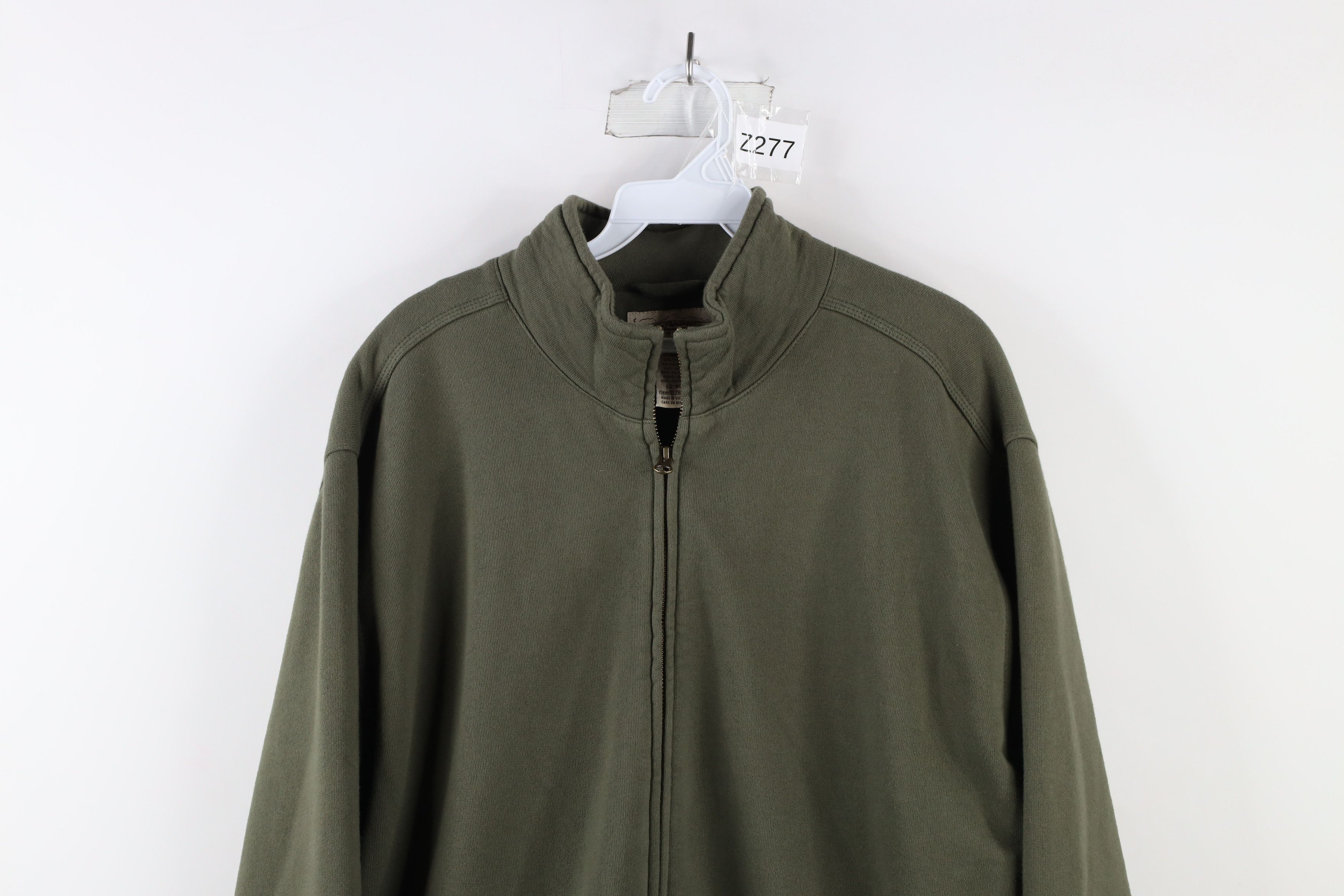 Vintage LL Bean Katahdin Iron Works Full Zip Sweatshirt