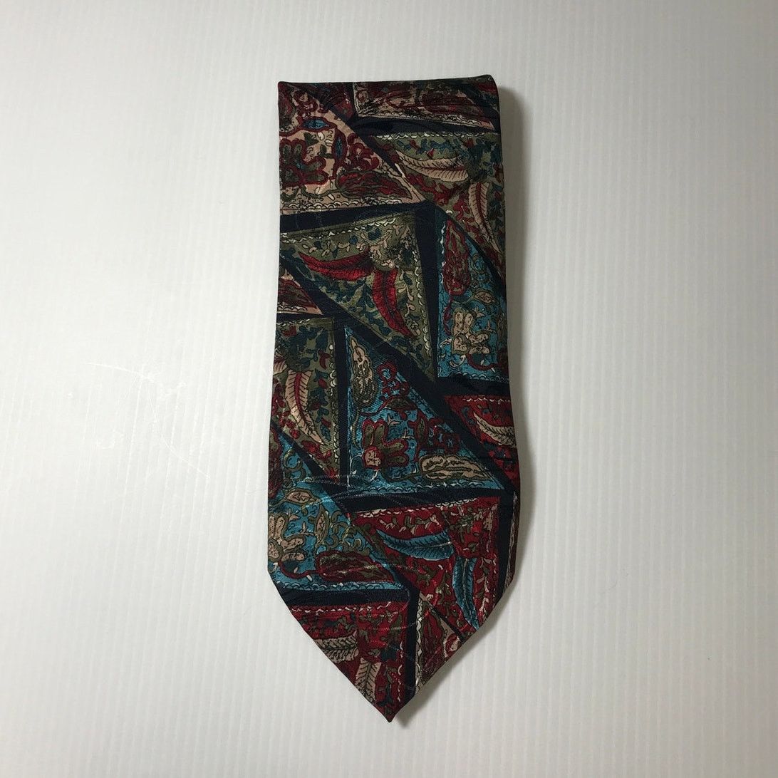 Towncraft Towncraft Geometric Abstract Wide Necktie Size ONE SIZE - 1 Thumbnail