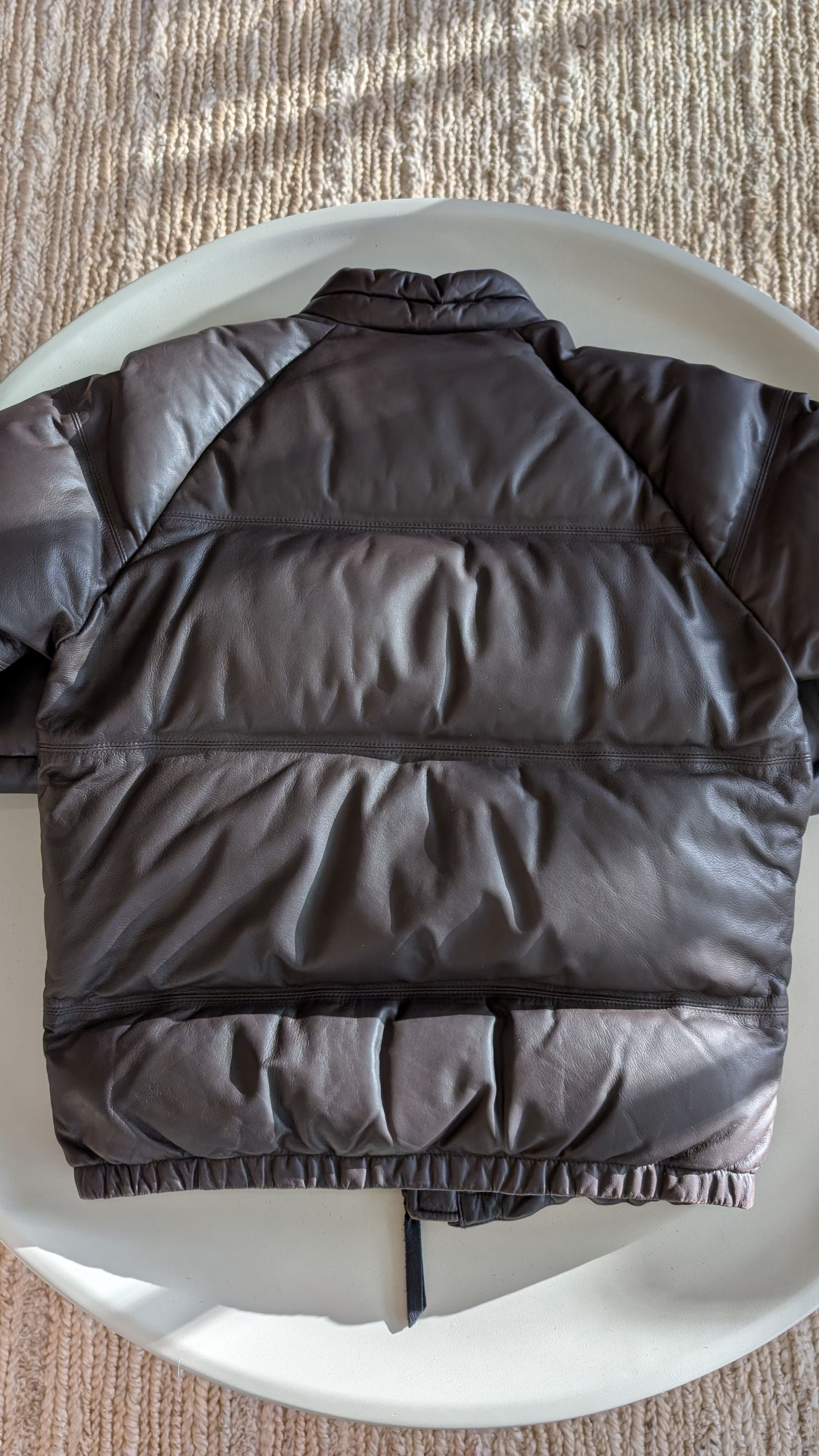 Neighborhood Neighborhood Japan Leather Down Jacket 2017AW Size US S / EU 44-46 / 1 - 2 Thumbnail