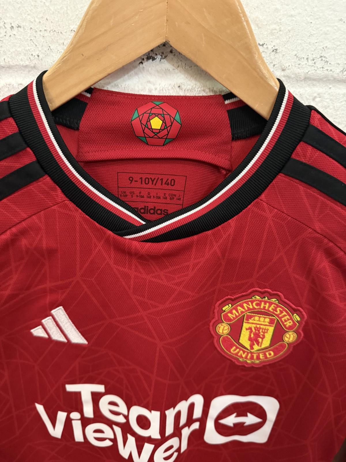 Adidas Manchester United Youth Soccer Jersey - Size 9-10 Years Size US XXS / EU 40 - 3 Thumbnail