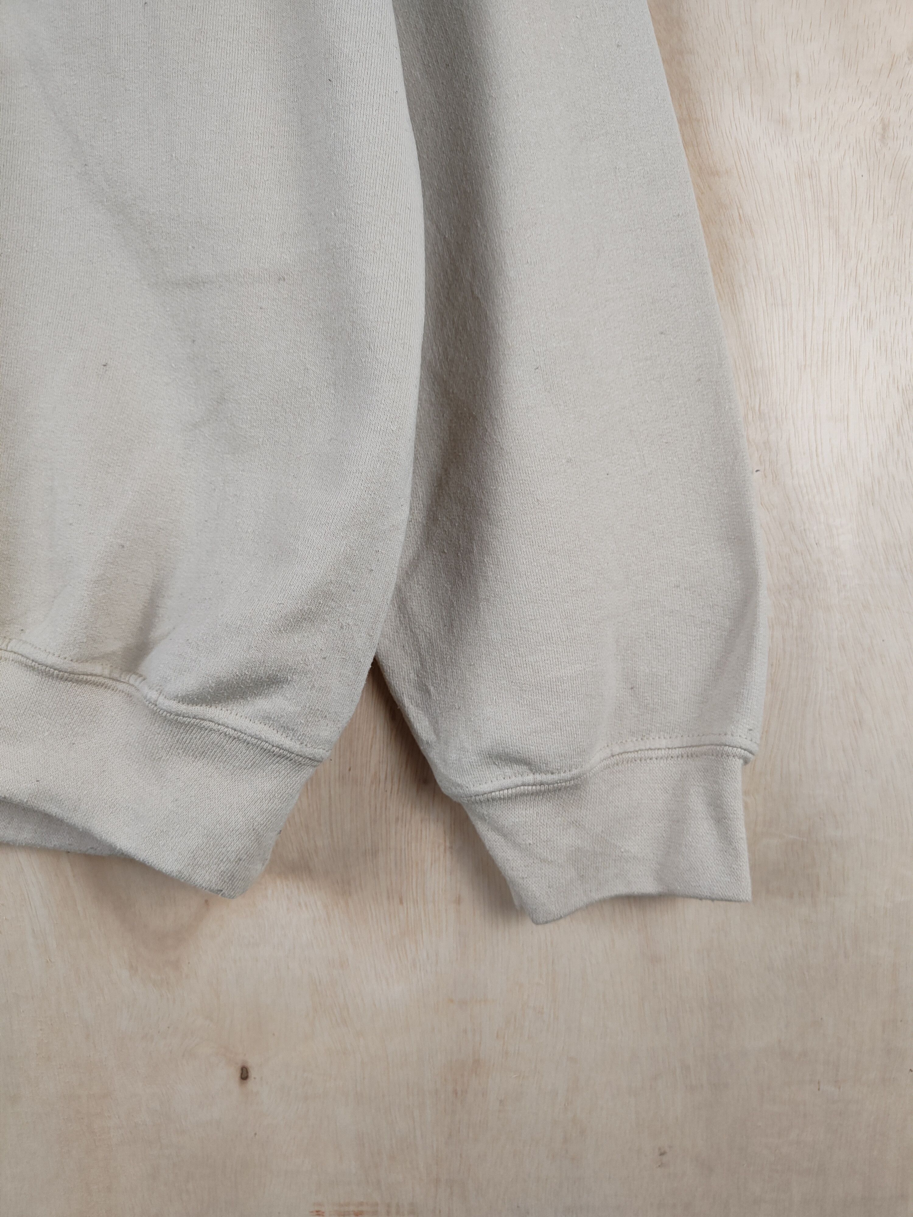 Japanese Brand Offsafety band Light Brown Sweatshirts #S2560 Size US L / EU 52-54 / 3 - 7 Thumbnail