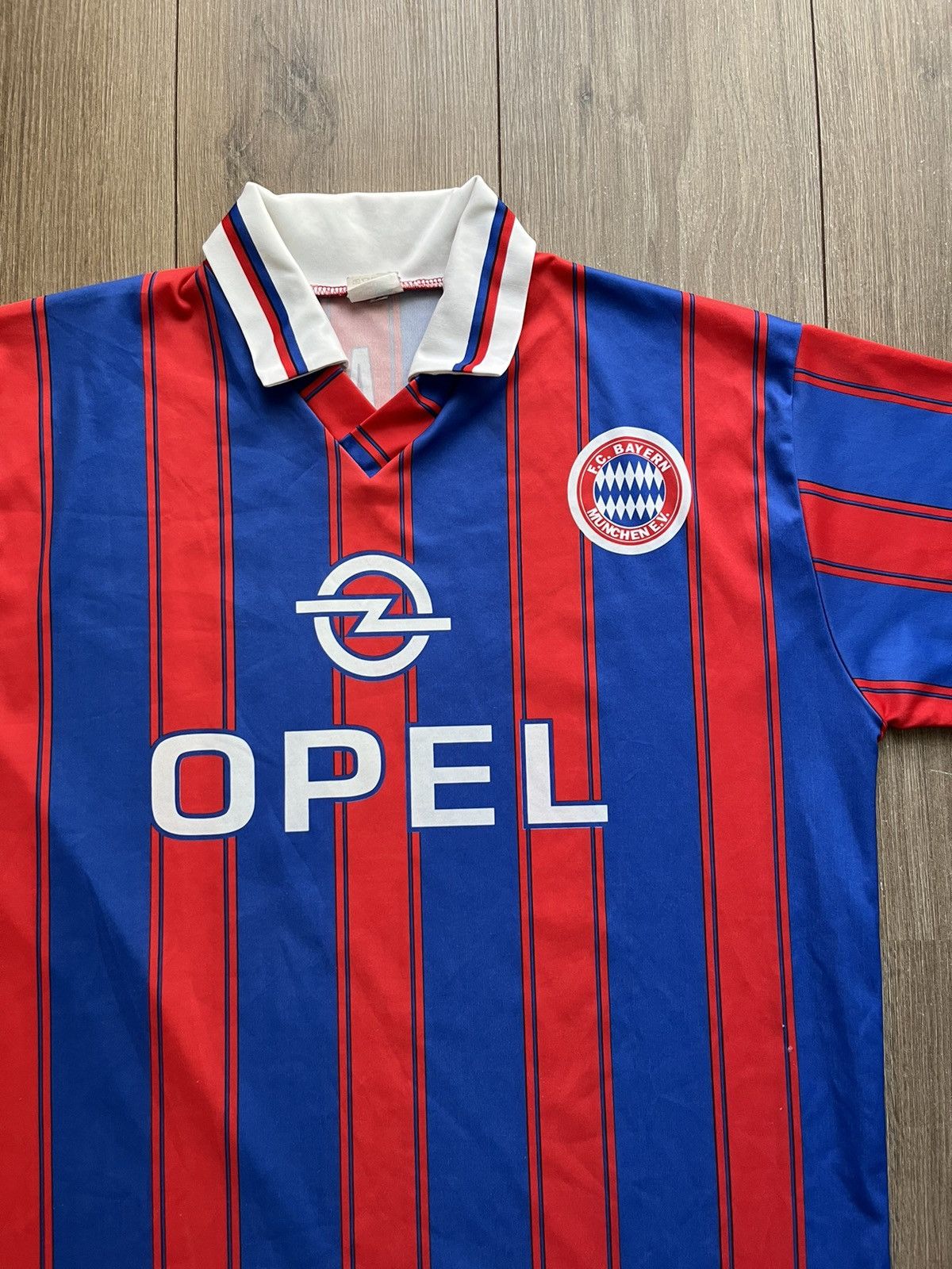 Vintage 1995-97 Bayern Munich Replica Home Shirt Scholl #7 - 9/10 Size US XL / EU 56 / 4 - 2 Thumbnail