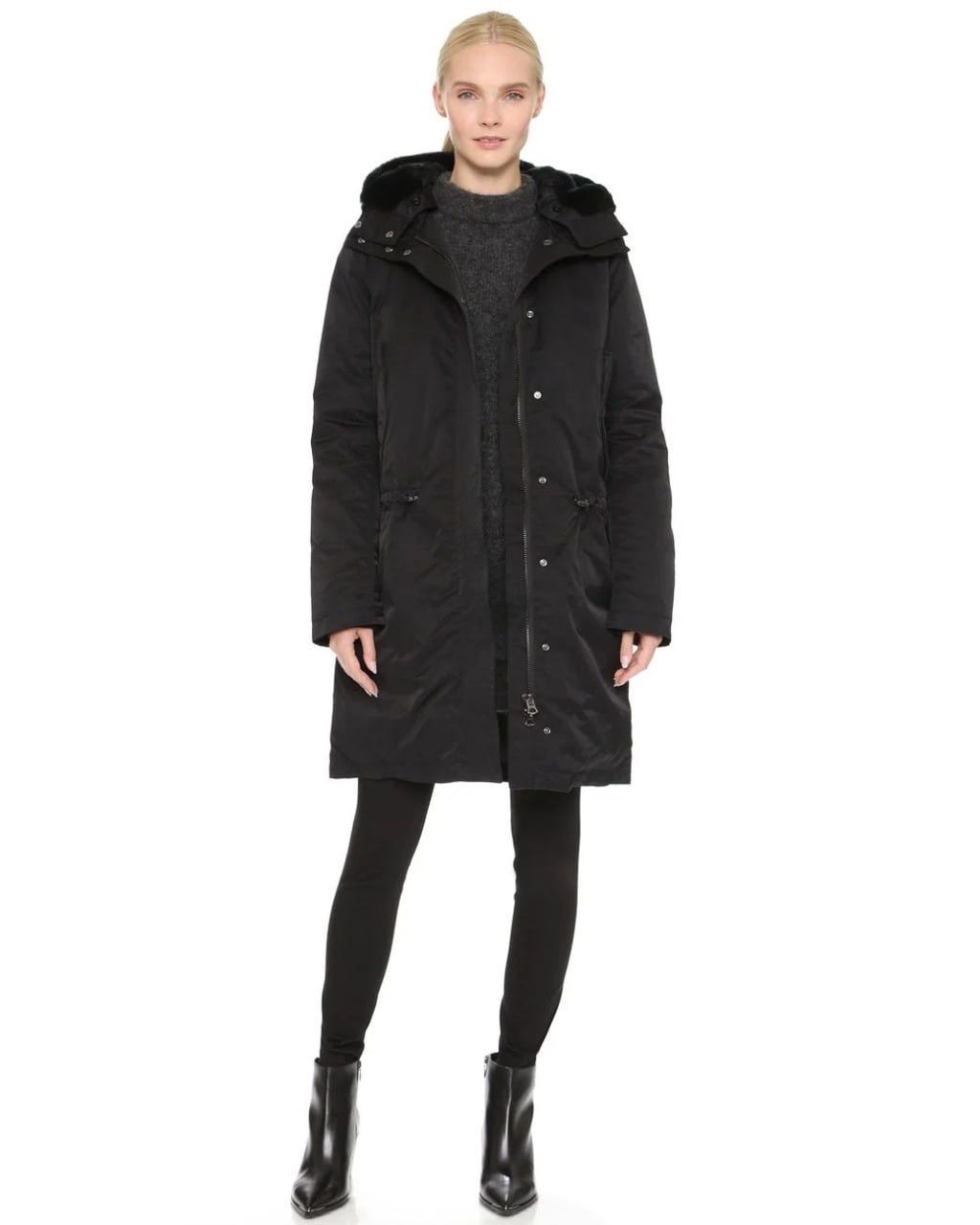 Acne Studios Acne Studios new powder Down Parka Hooded Zip Puffer Jacket Size S / US 4 / IT 40 - 3 Thumbnail