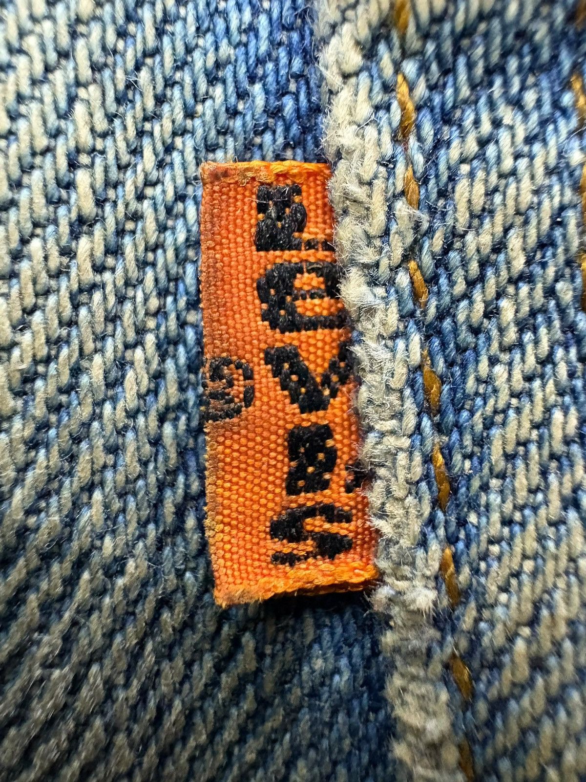 Levi's × Levi's Vintage Clothing Vintage 70s Levis Orange Tab Rusty Mud Loose Jean Short Jort Size US 30 / EU 46 - 10 Thumbnail