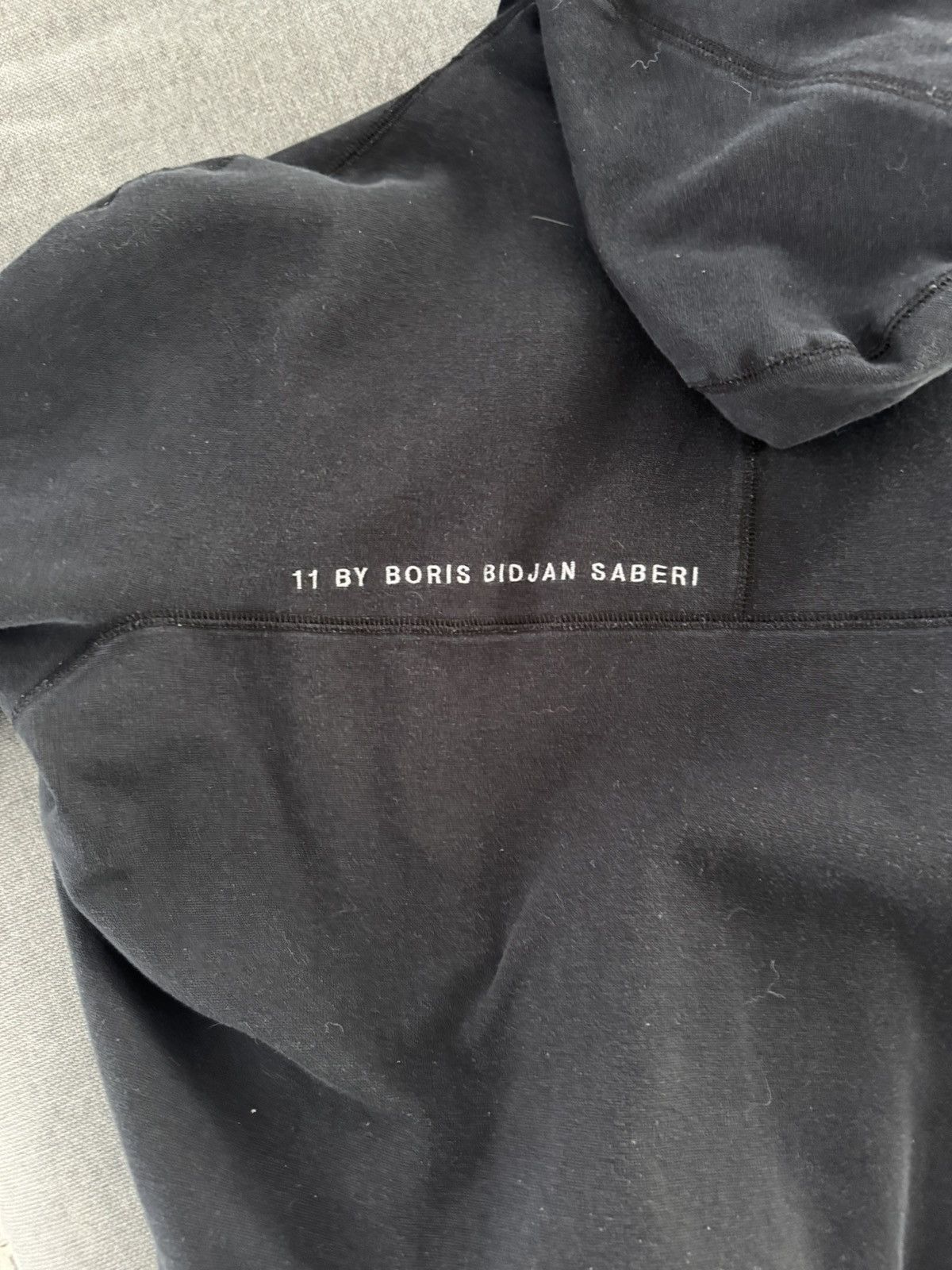 11 By Boris Bidjan Saberi Black Sweatshirt w/Built In Mask Size US XL / EU 56 / 4 - 3 Thumbnail