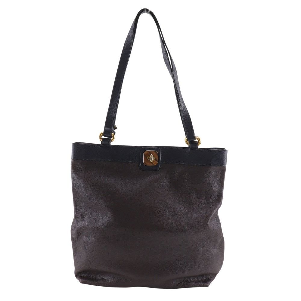 Delvaux Delvaux Delvaux Bicolor Leather Tote Bag Leather Tote Bag DUTY FREE for USA Size ONE SIZE - 1 Thumbnail
