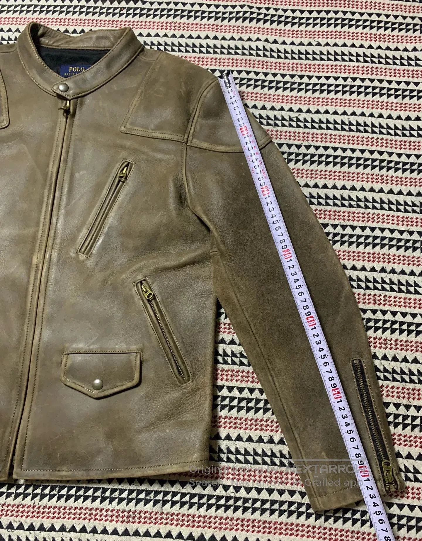 Polo Ralph Lauren POLO Leather Jacket in Brown for Men. Size US M / EU 48-50 / 2 - 6 Thumbnail