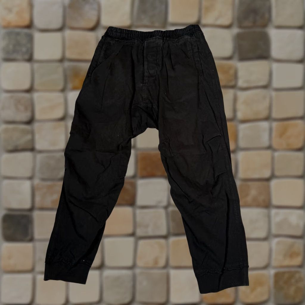 R13 R13 Womens Extra Small Black Harem Sweatpants Crop Joggers Grunge Casual Size 26" / US 2 / IT 38 - 1 Thumbnail