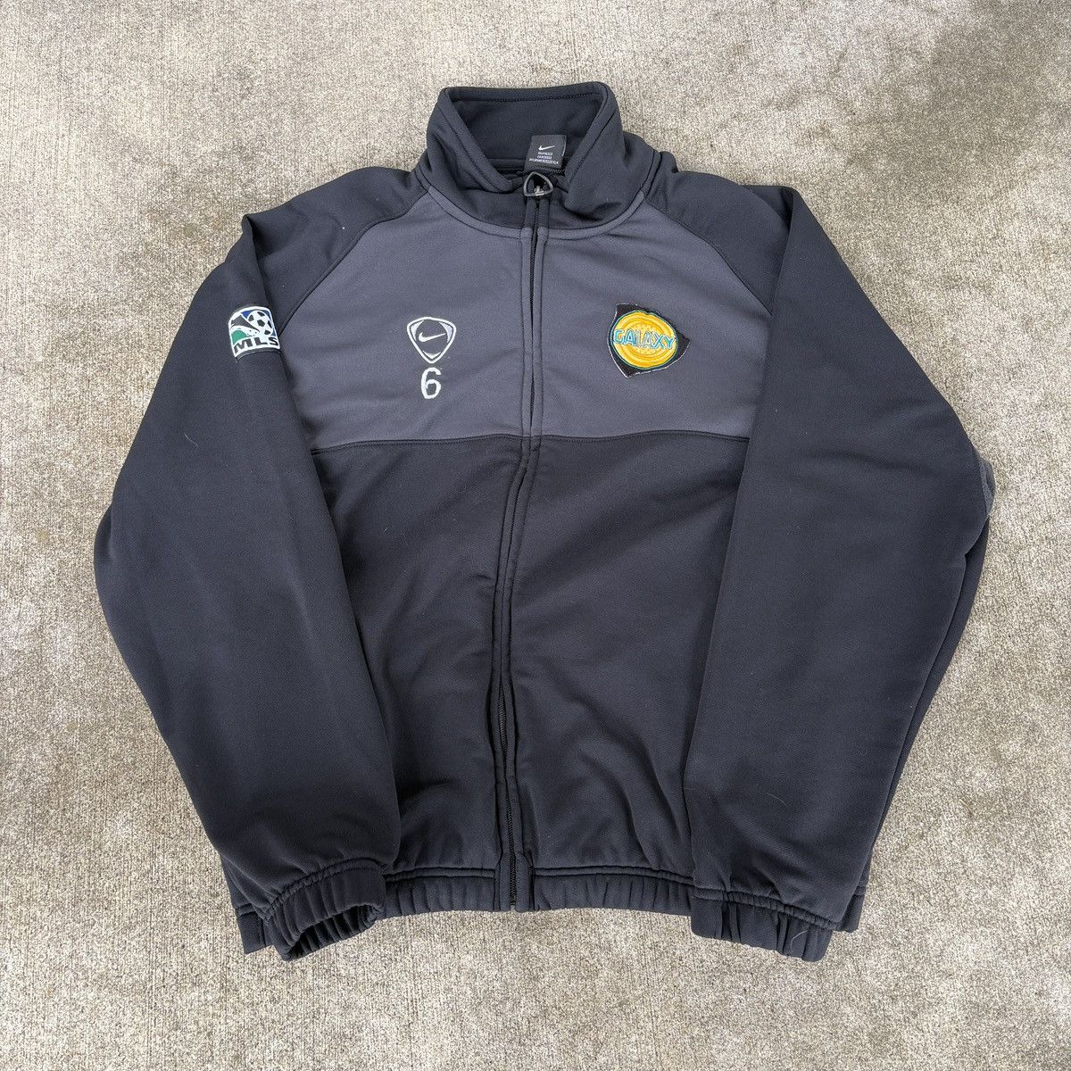 Vintage Vintage 2003 Nike LA Galaxy Jacket #6 Team Issued MLS Rare Size US L / EU 52-54 / 3 - 1 Thumbnail